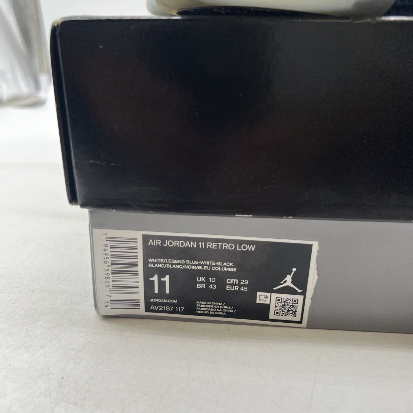 Size 11 - Air Jordan 11 Retro Low Legend Blue (AV2187-117)