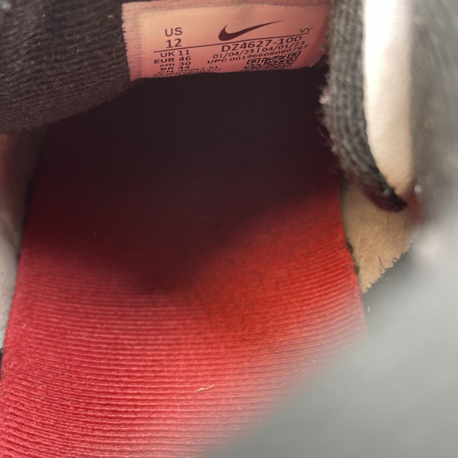 Size 12 - Nike Air Alpha Force 88 2023 University Red Leather (DZ4627-100)