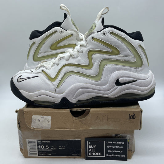 Size 10.5 - Nike Air Pippen White Black Leather (325001-101)