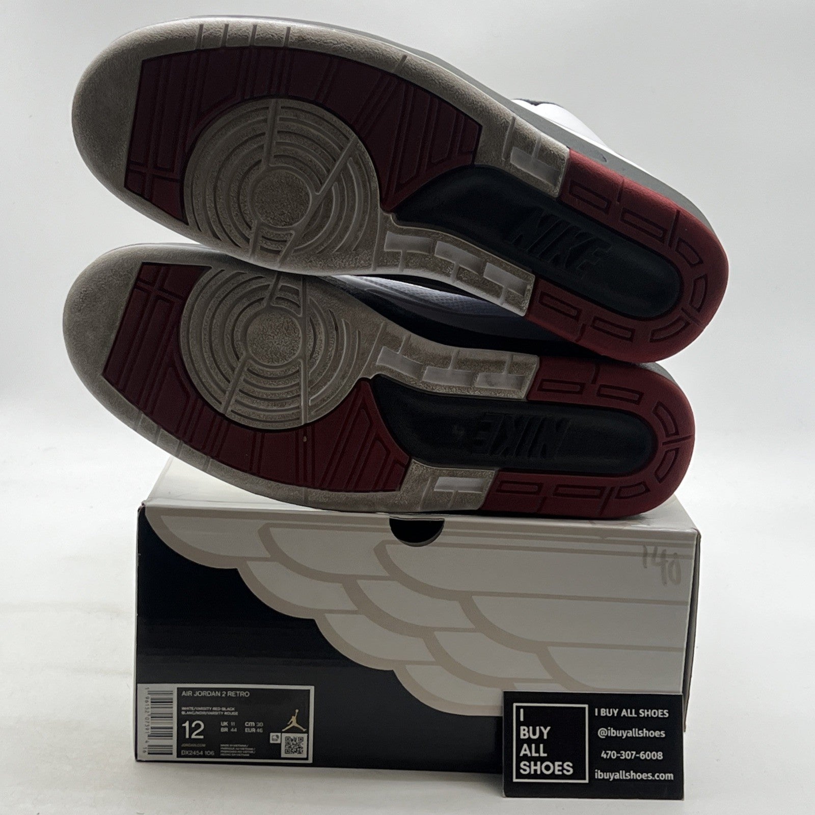 Size 12 - Air Jordan 2 Retro Mid Chicago (DX2454-106)