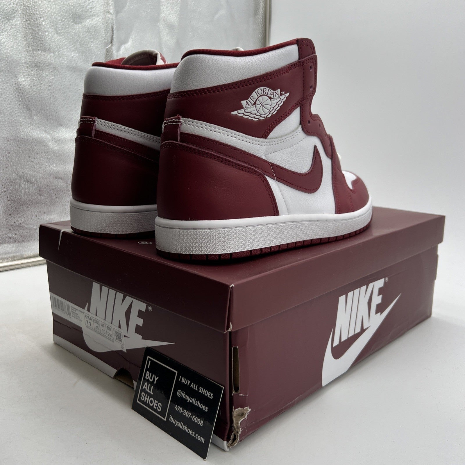 Size 11 - Air Jordan 1 Retro OG High Artisanal Red (DZ6485-160)