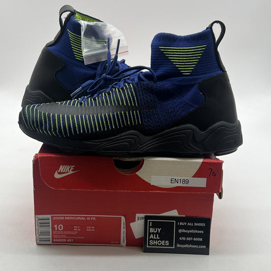 Size 10 - Nike Zoom Mercurial Flyknit Deep Royal Blue (844626-401)