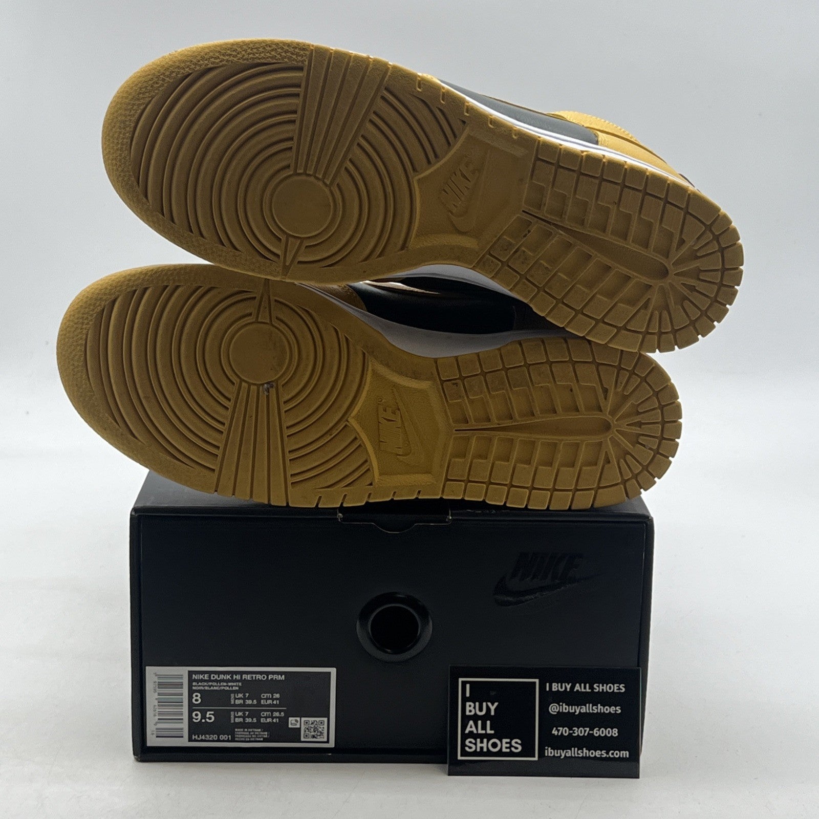 Size 8 - Nike Wu-Tang x Dunk Retro Premium 2024 High Yellow (HJ4320-001)