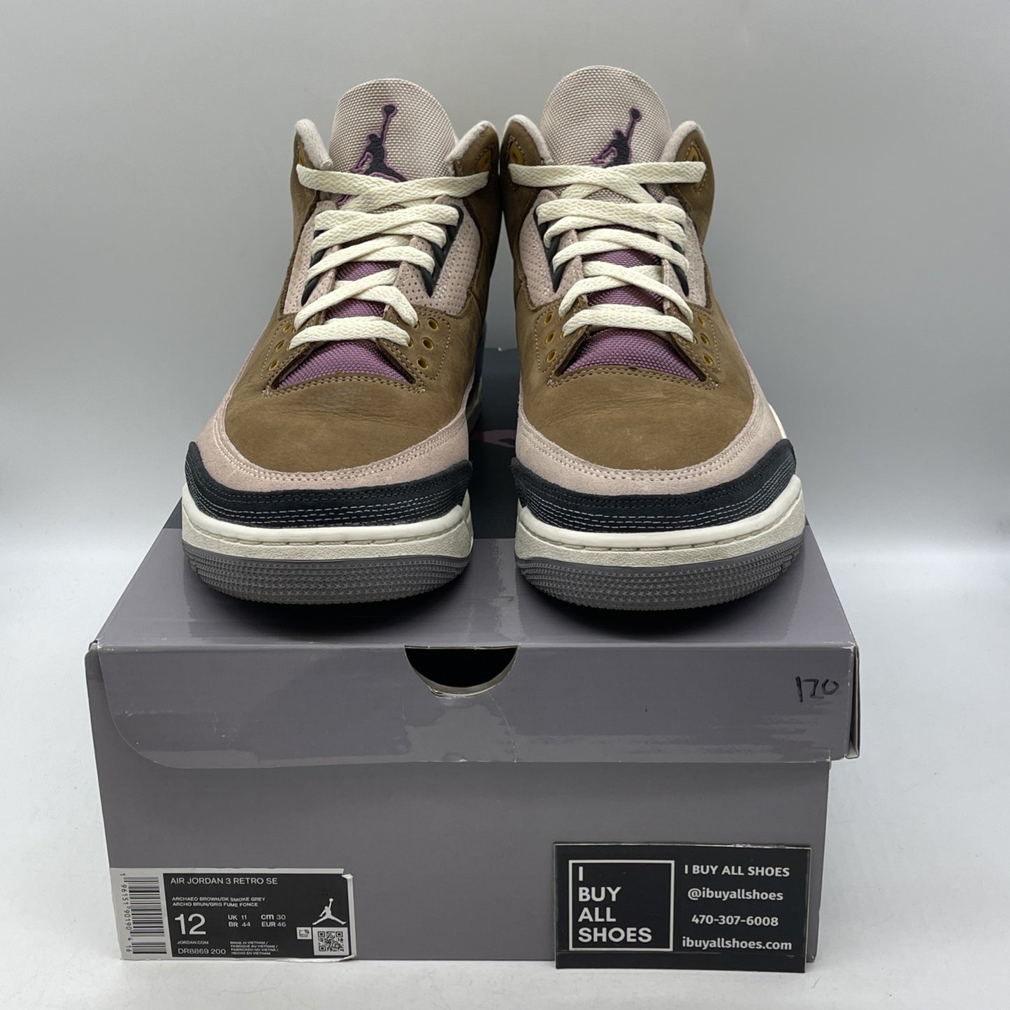 Size 12 - Air Jordan 3 Retro SE Winterized (DR8869-200)