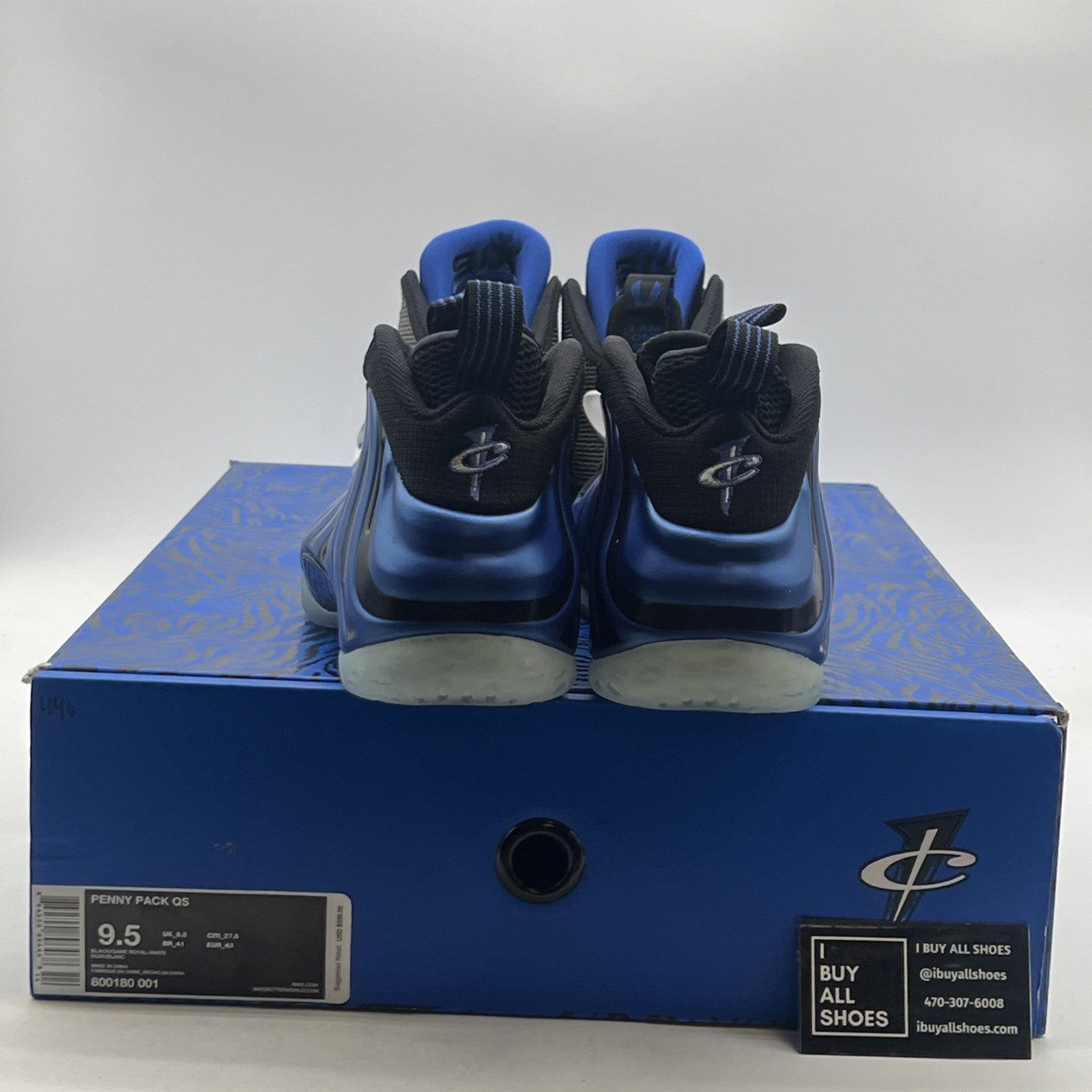 Size 9.5 - Nike Air Penny QS Sharpie Pack (800180-001)