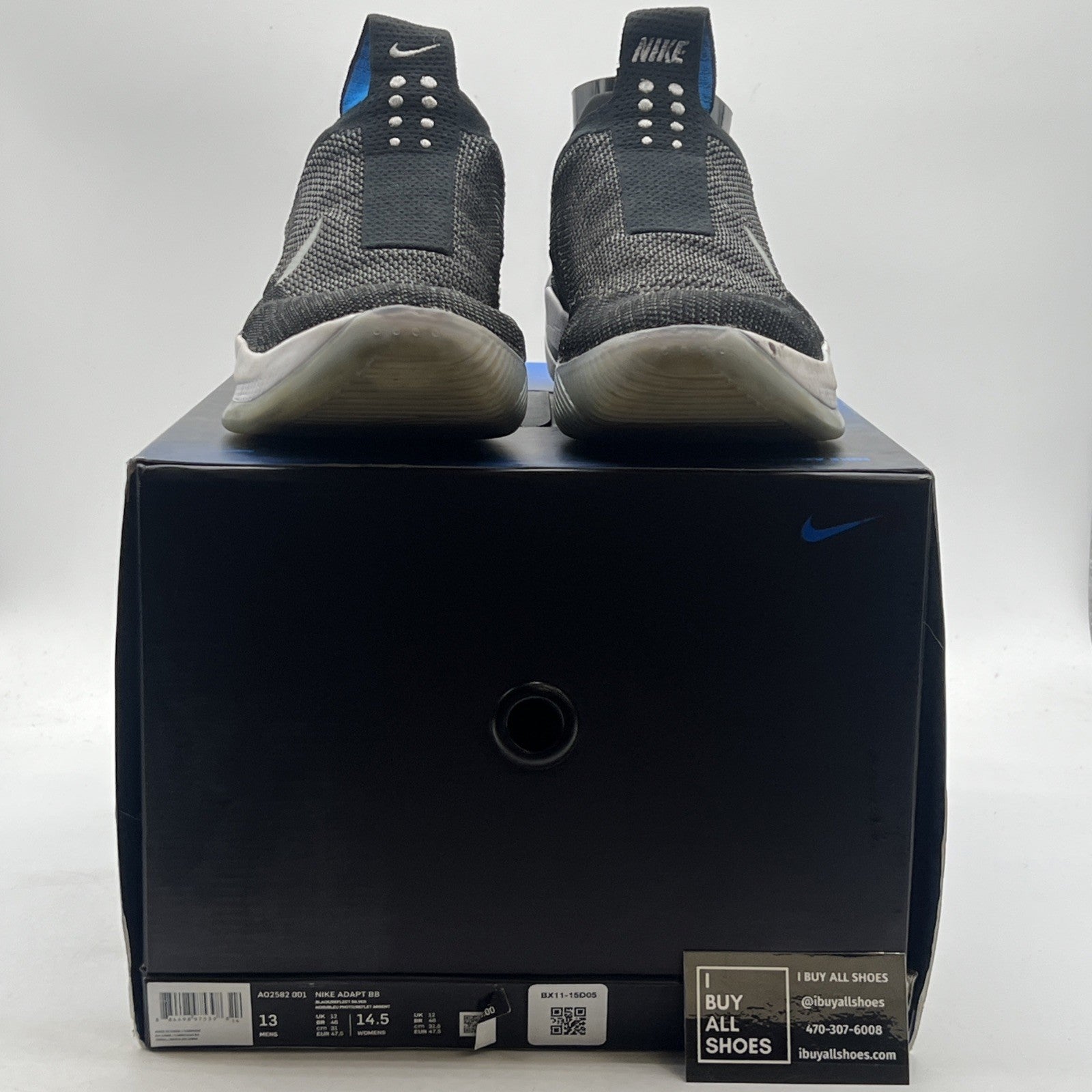 Size 13 - Nike Adapt BB Black - (AO2582-001)
