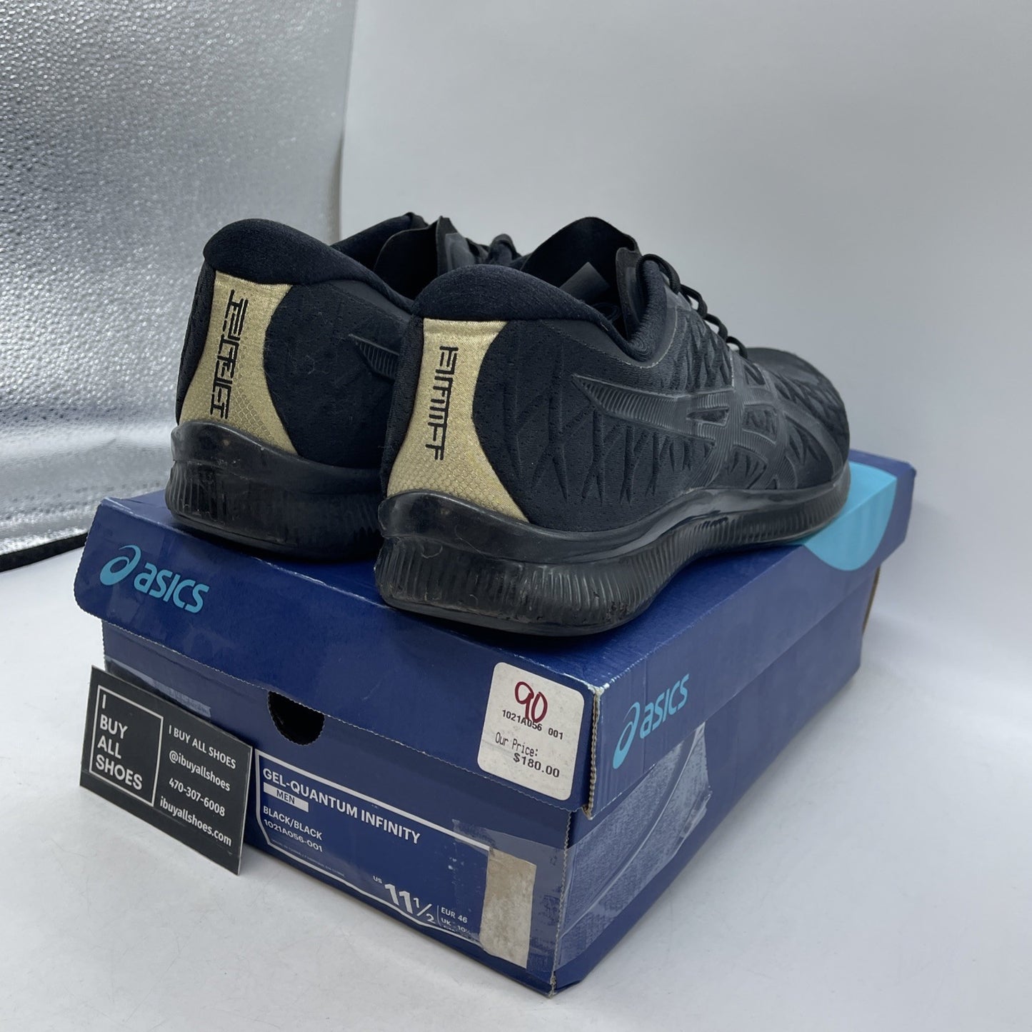 Size 11.5 - ASICS GEL QUANTUM INFINITY 2 (1021AO56-001)