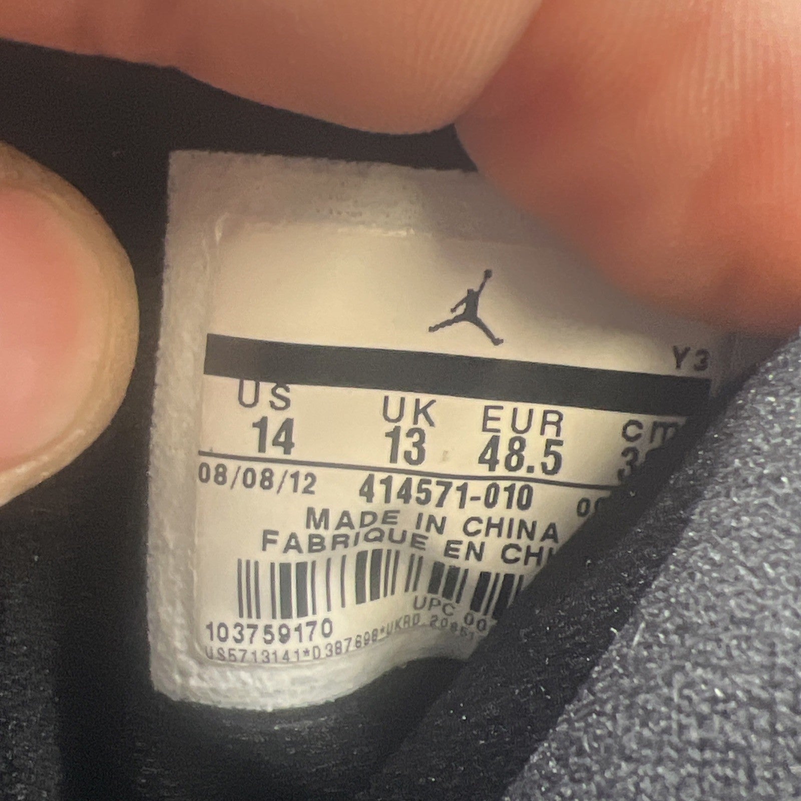 Size 14 - Air Jordan 13 Retro 2013 Bred (414571-010)