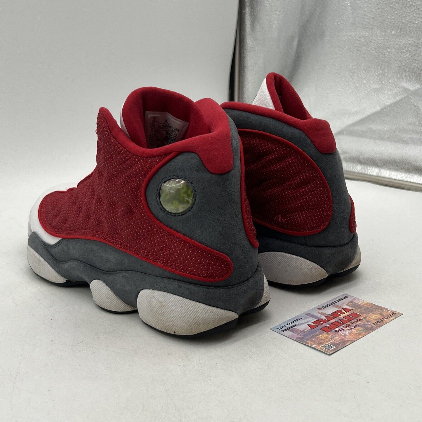 Size 10 - Jordan 13 Red/White - Leather Grey Suede (DJ5982-600)