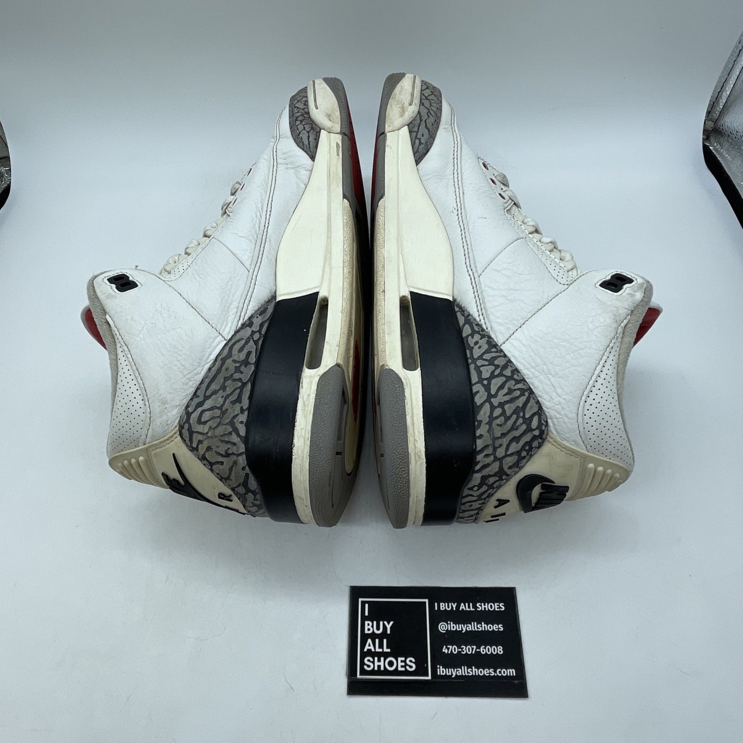 Size 10 - Jordan 3 Retro Mid White Cement Reimagined Suede Leather (DN3707-100)