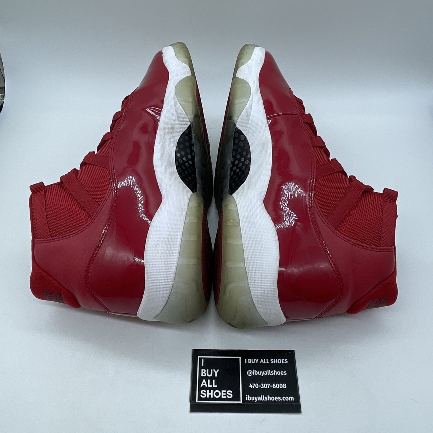 Size 12 - Jordan 11 Retro High Win Like '96 Red Suede Leather (378037-623)