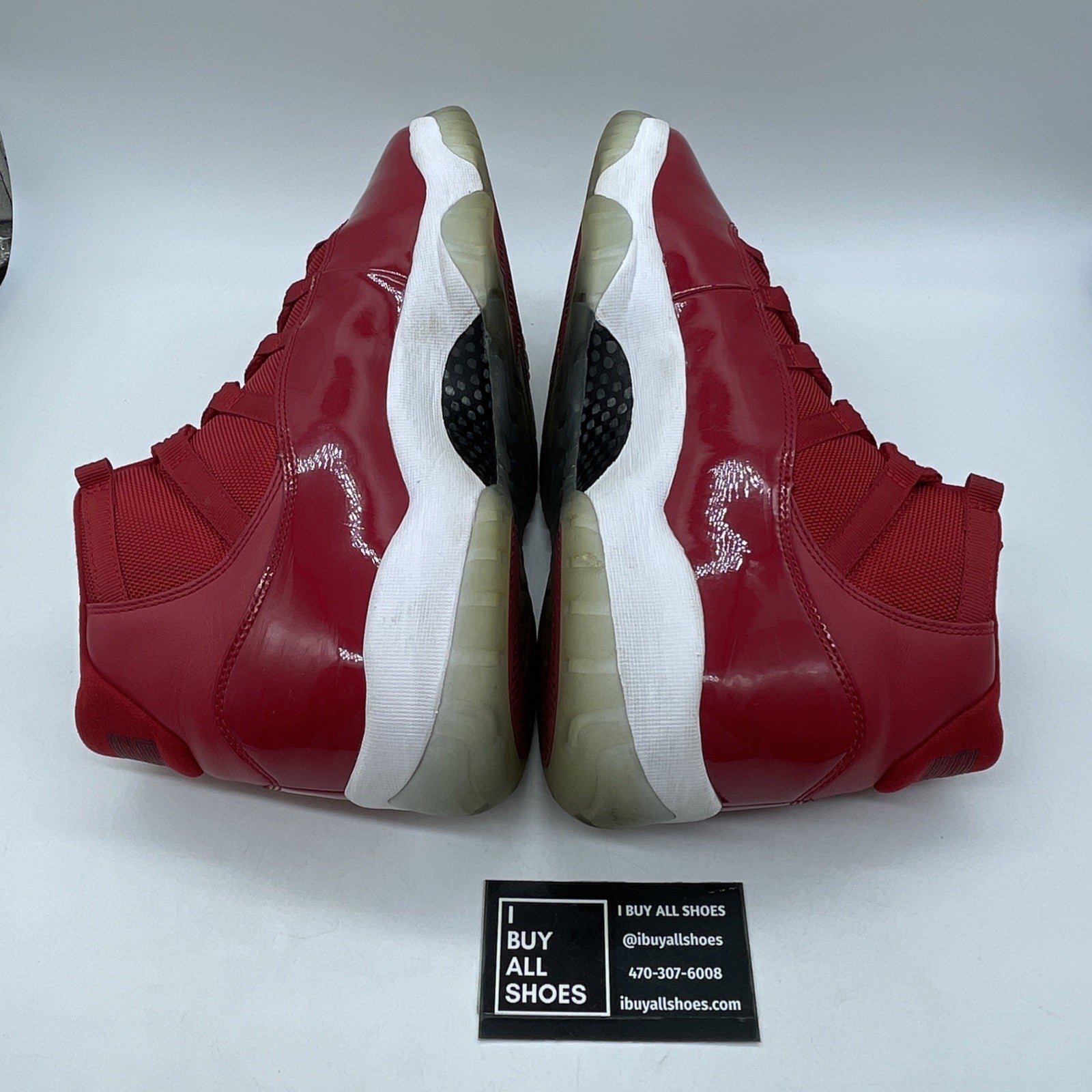 Size 12 - Jordan 11 Retro High Win Like '96 Red Suede Leather (378037-623)