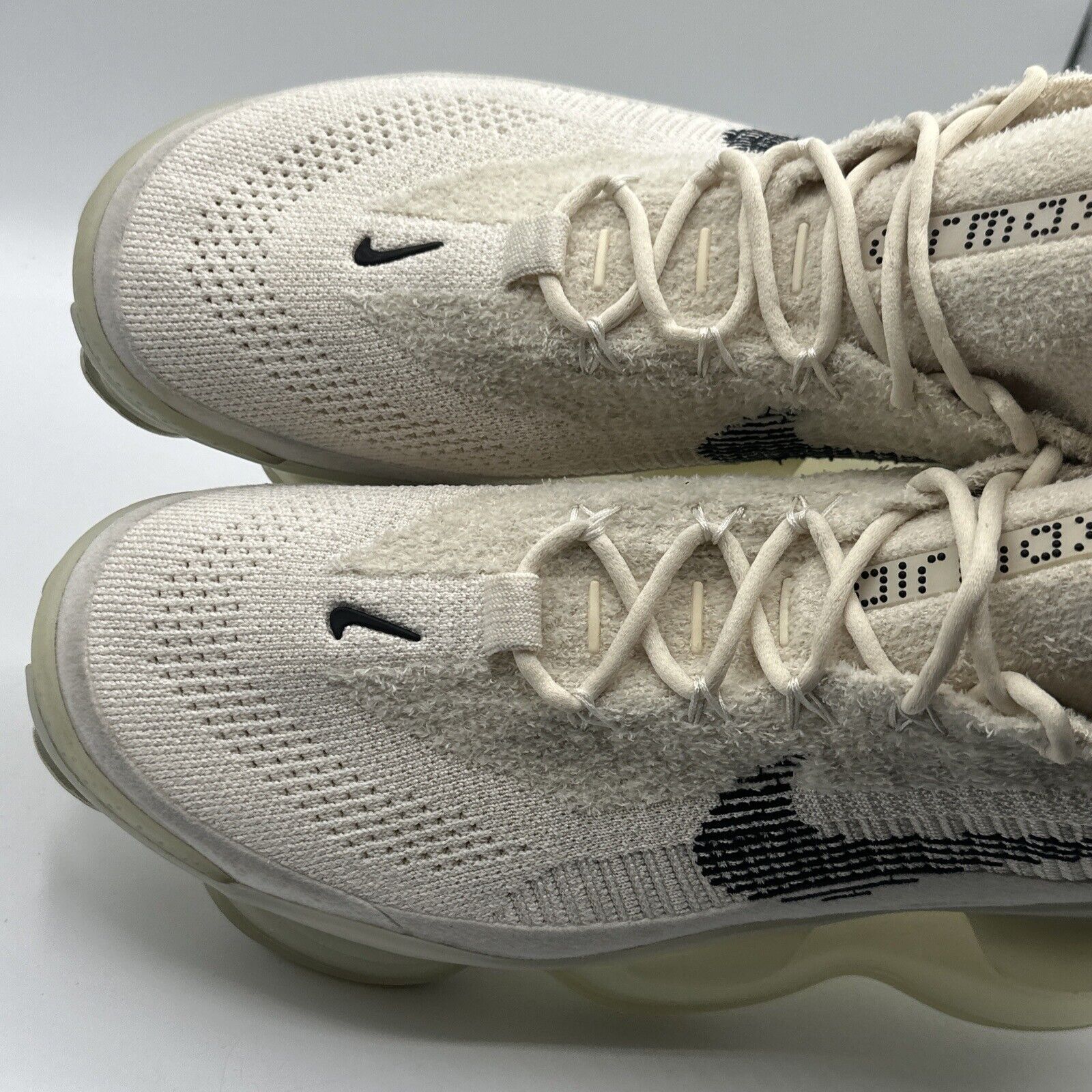 Size 12 - Nike Air Max Scorpion FK Low Lemon Wash White Yellow Fuzzy Big Bubble