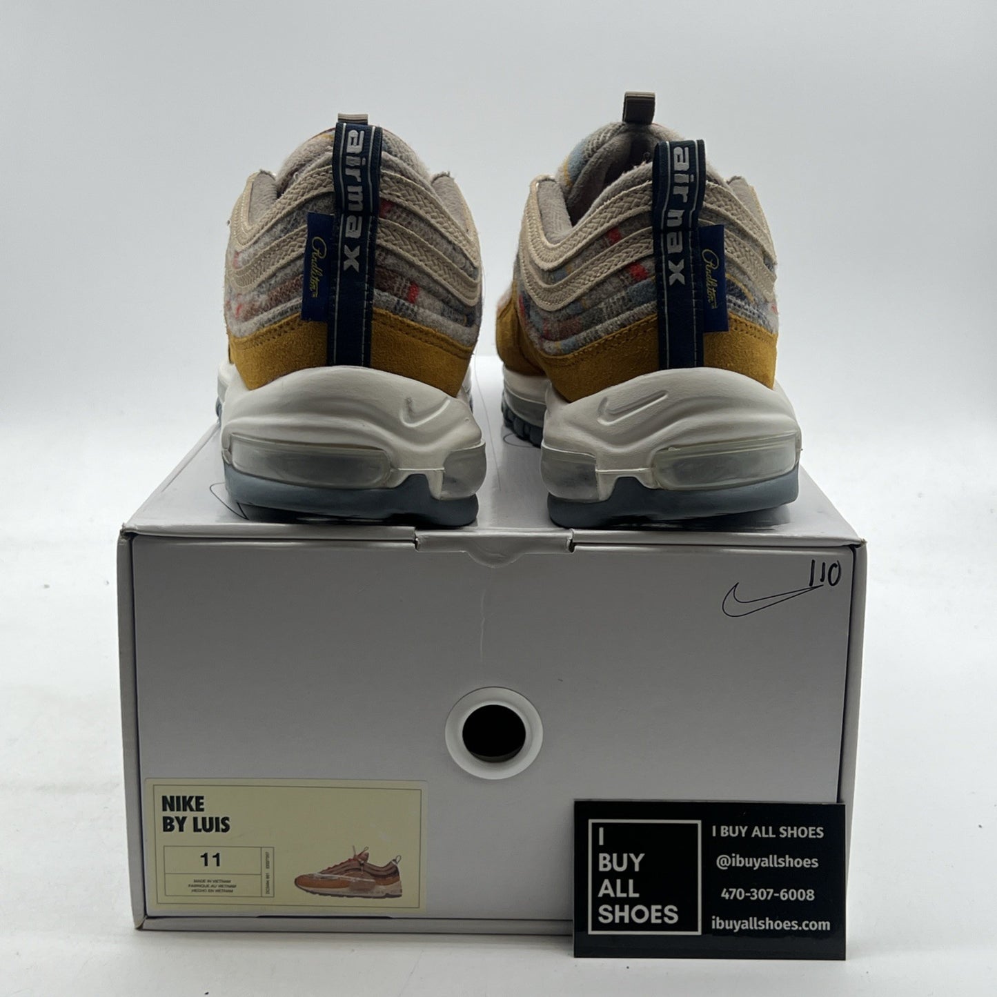 Size 11 - Nike x Pendleton Air Max 97 NBY ID (DC3494-991)