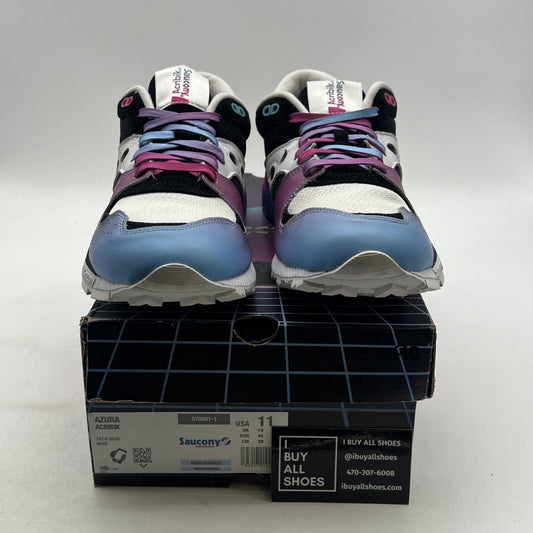 Size 11 - Acribik X Saucony Azura Tech Noir Black White (S70601-1)
