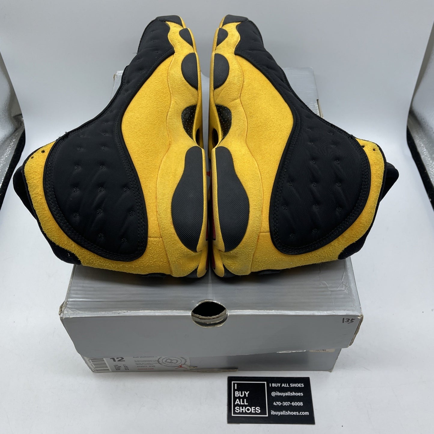 Size 12 - Air Jordan 13 Retro B-Grade Melo Class of 2002 Suede (414571-035)