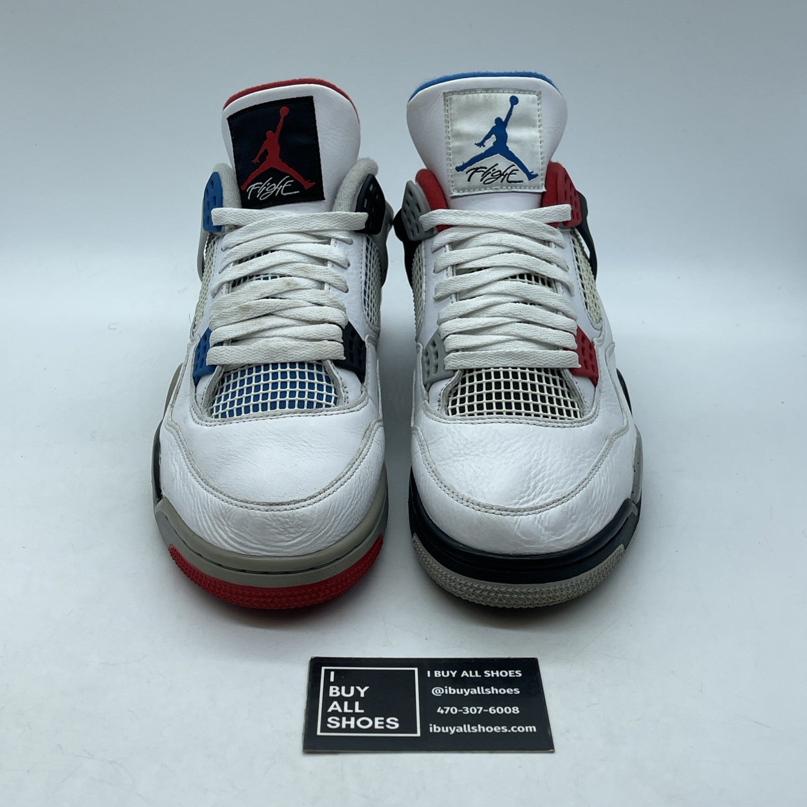 Size 10.5 - Jordan 4 Retro SE Mid What The 4 White Leather (CI1184-146)