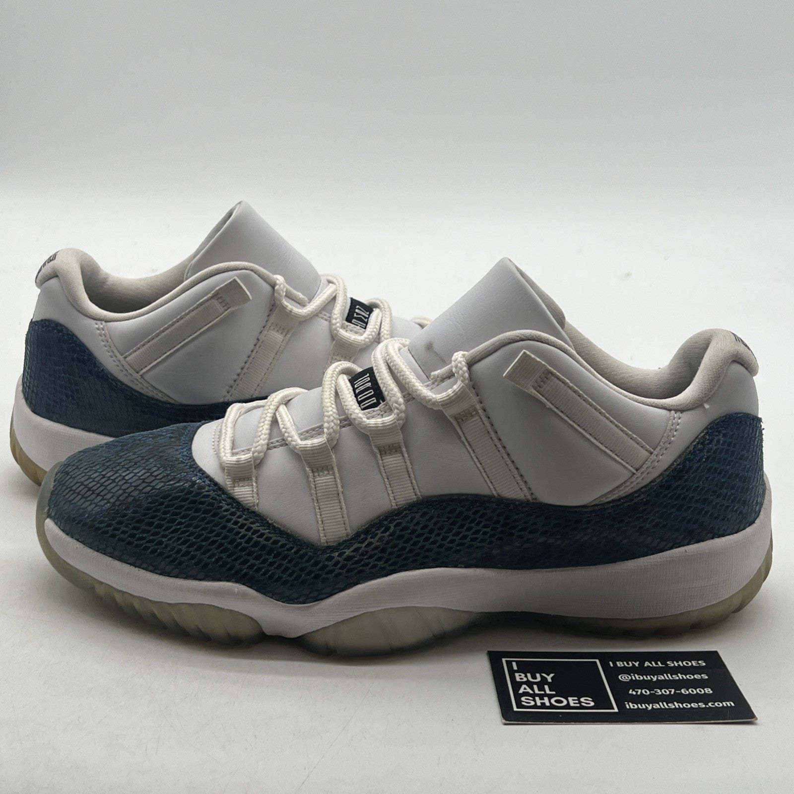 Size 10 - Air Jordan 11 Retro Low Snakeskin 2019 (CD6846-102)