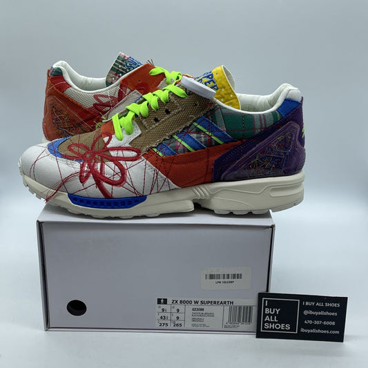 Size 9.5 - adidas Sean Wotherspoon x ZX 8000 A-ZX Series Suede (GZ3088)