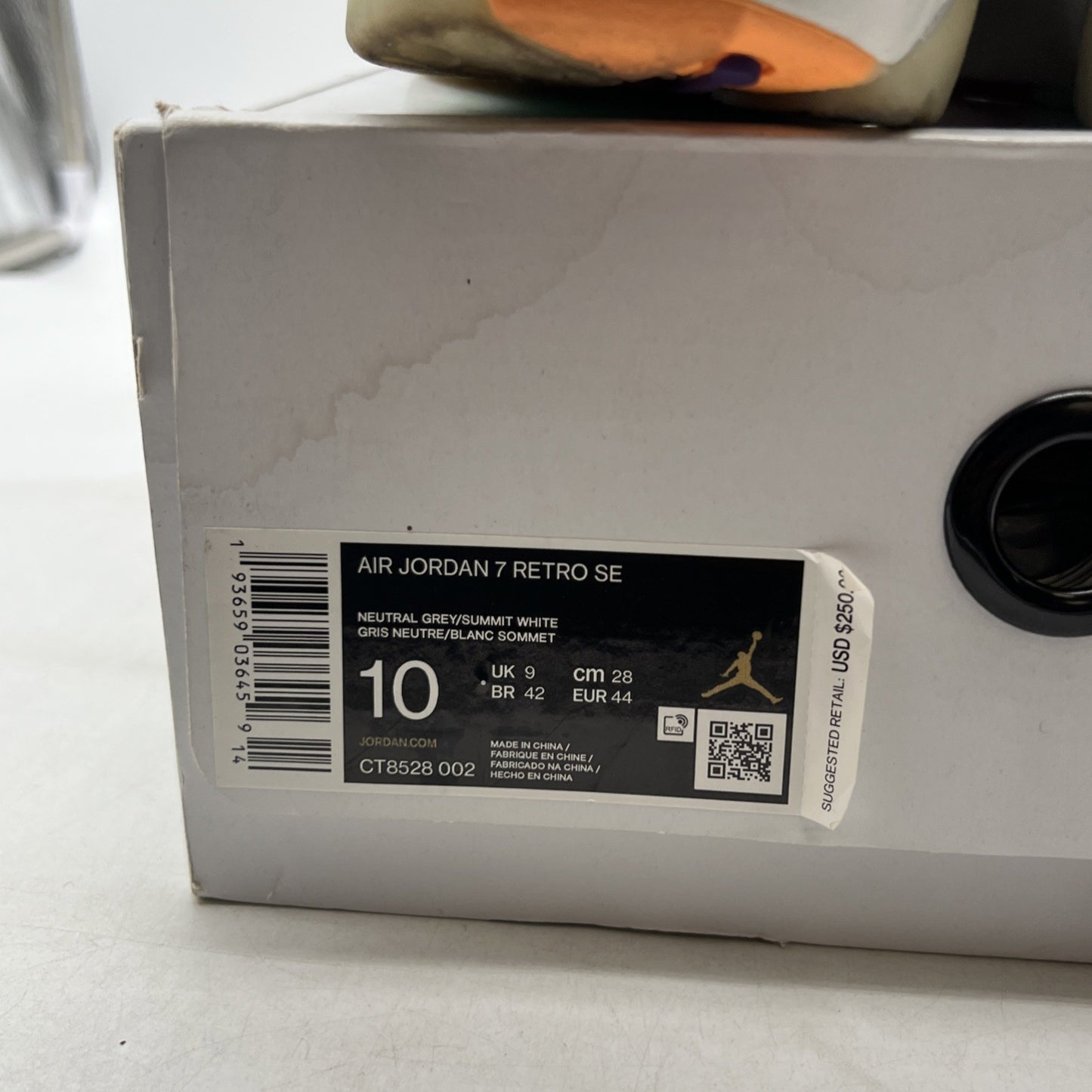 Size 10 - Air Jordan 7 Retro SE Hare 2.0 (CT8528-002)