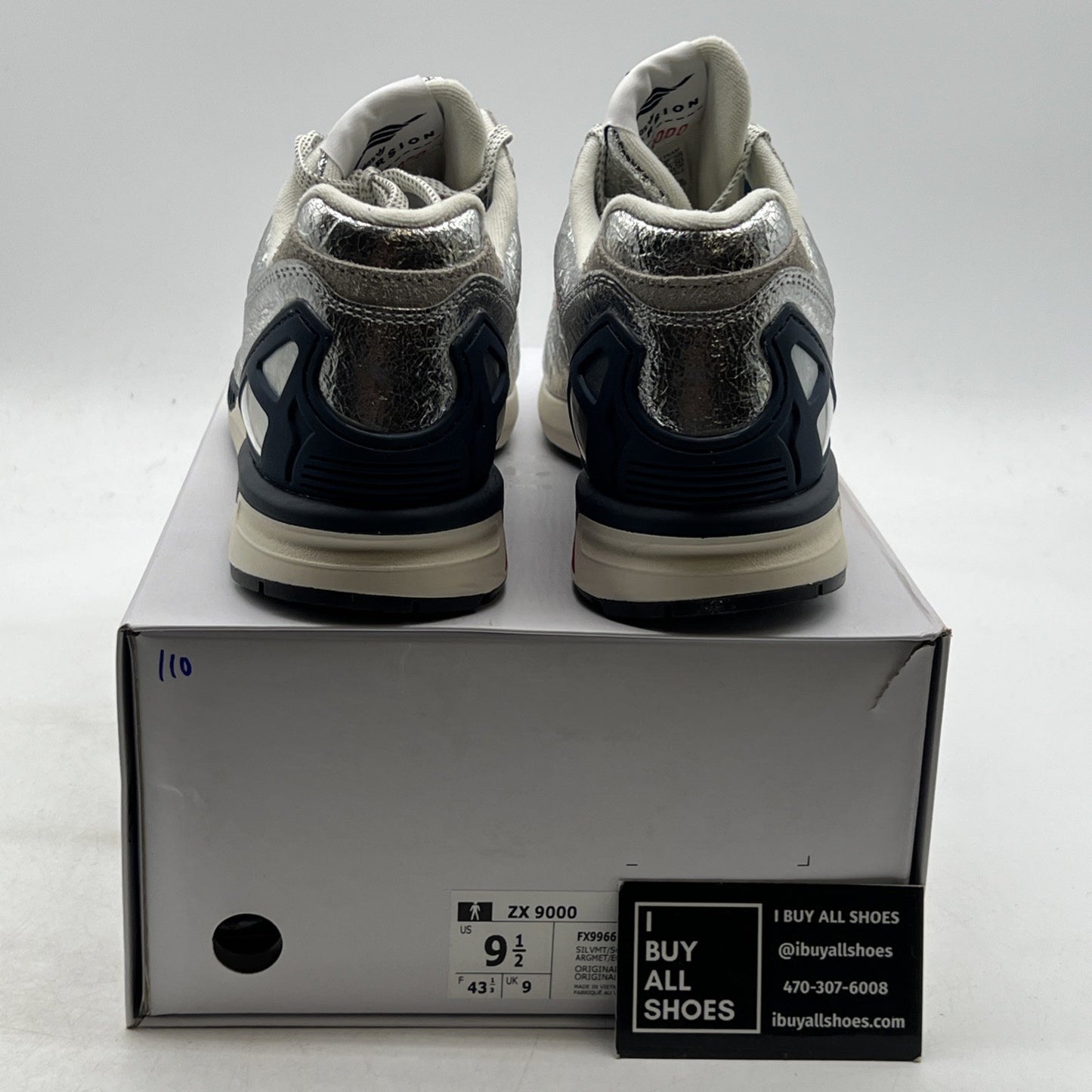 Size 9.5 -  Adidas ZX 9000, (FX9966)