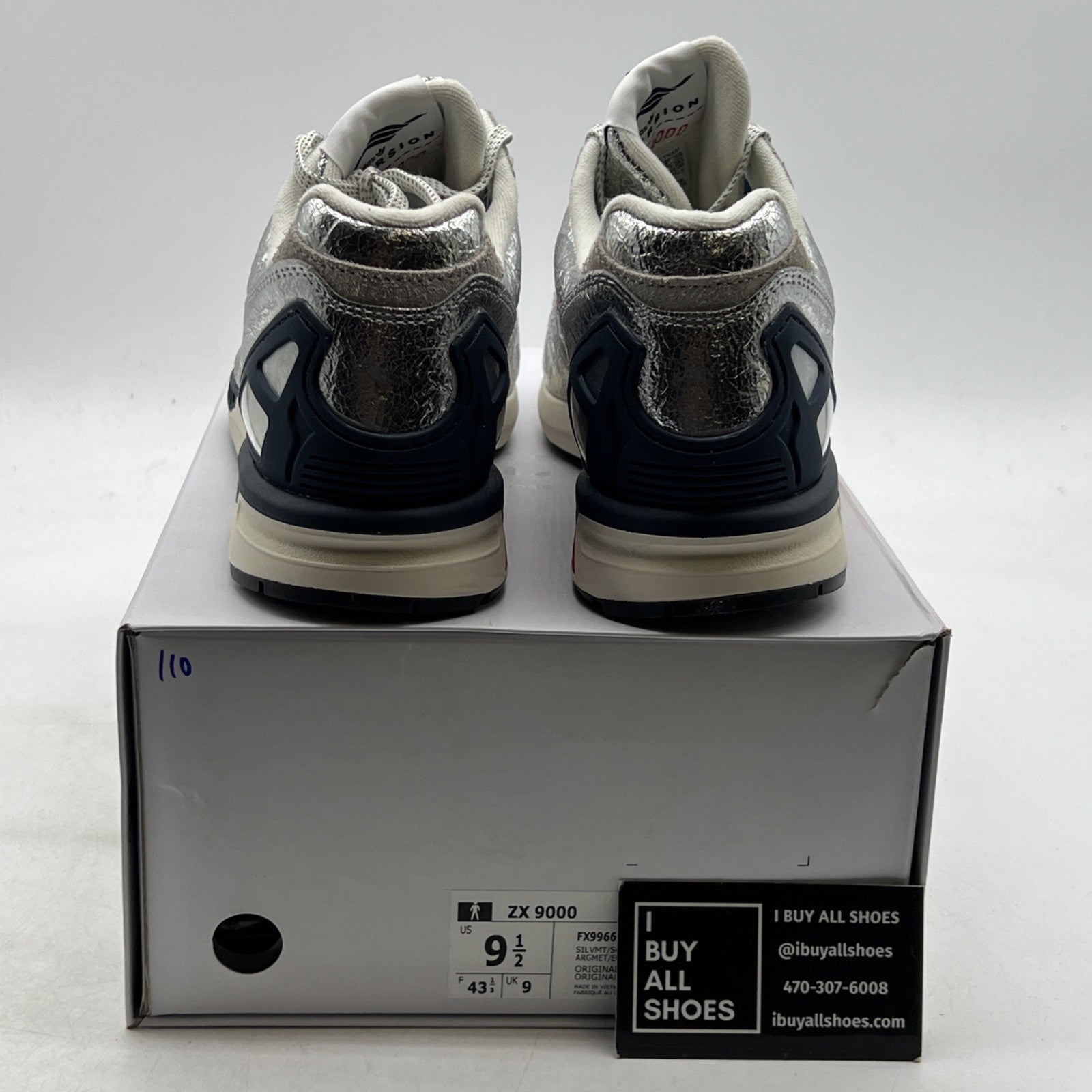 Size 9.5 -  Adidas ZX 9000, (FX9966)