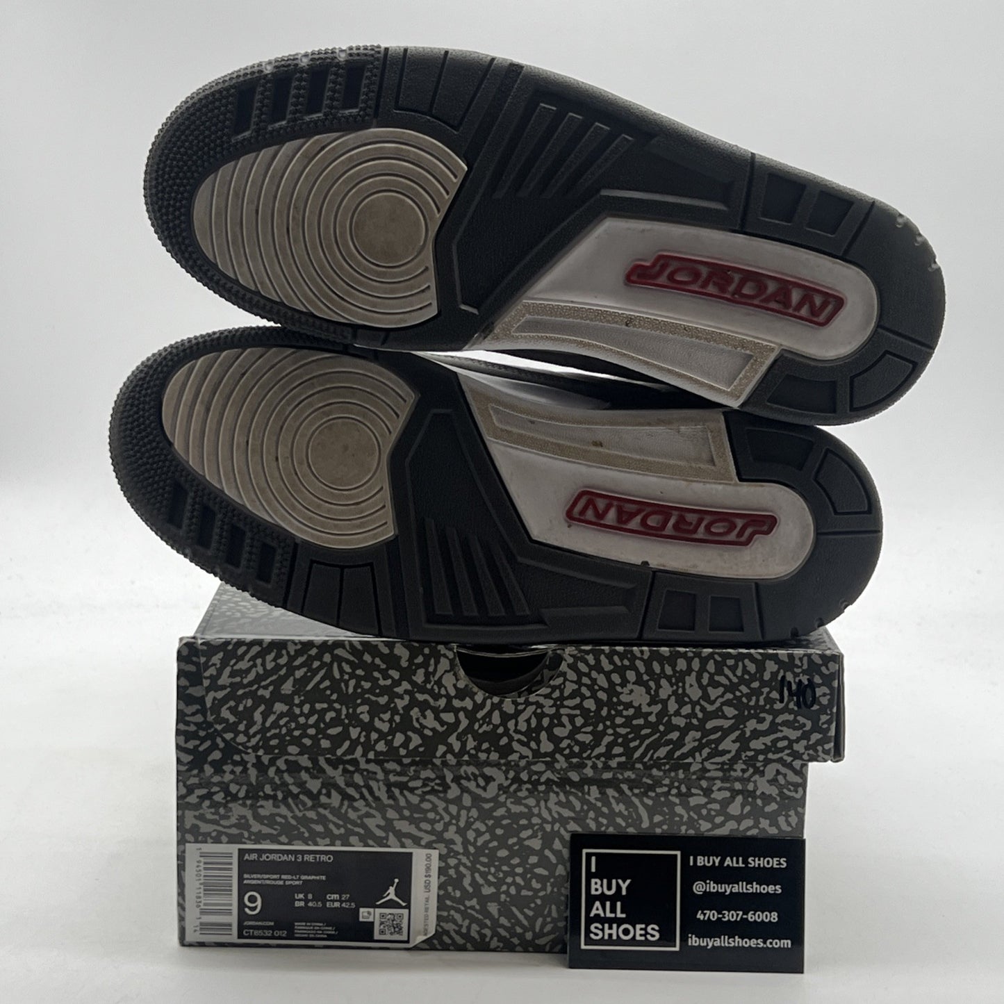 Size 9 - Air Jordan 3 Retro Mid Cool Grey (CT8532-012)