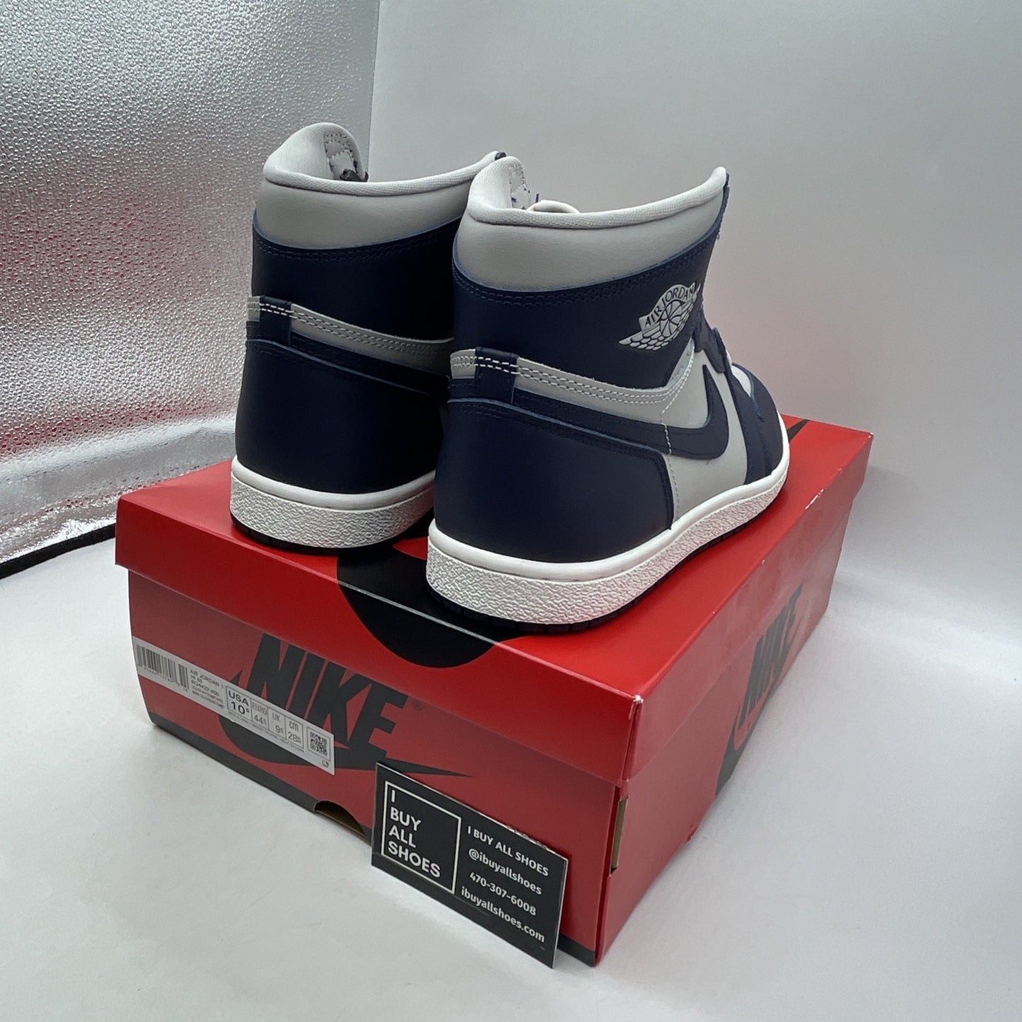 Size 10.5 - Air Jordan 1 Retro '85 High Georgetown (BQ4422-400)