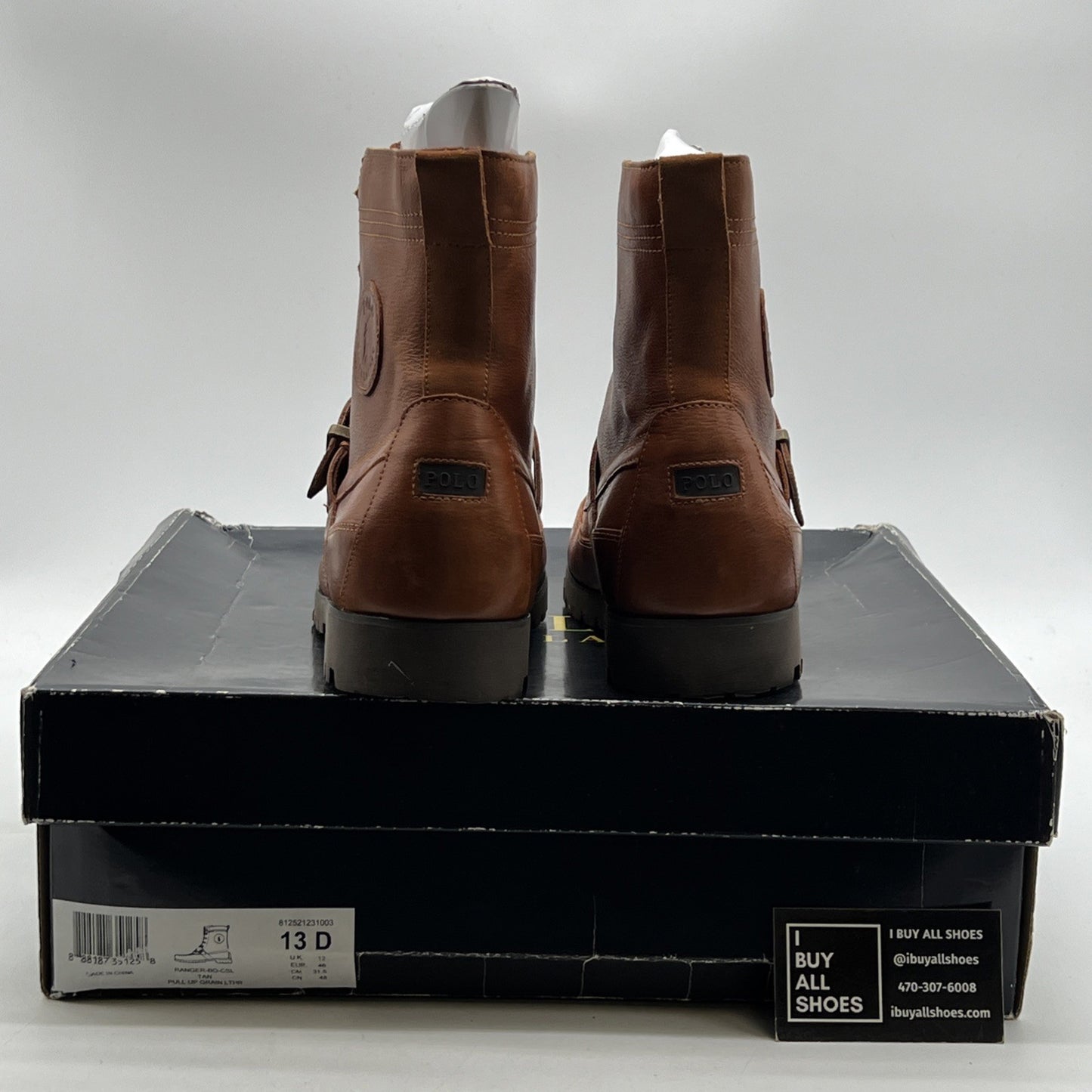 Size 13 - Polo Ralph Lauren Men's Ranger Boots – Tan