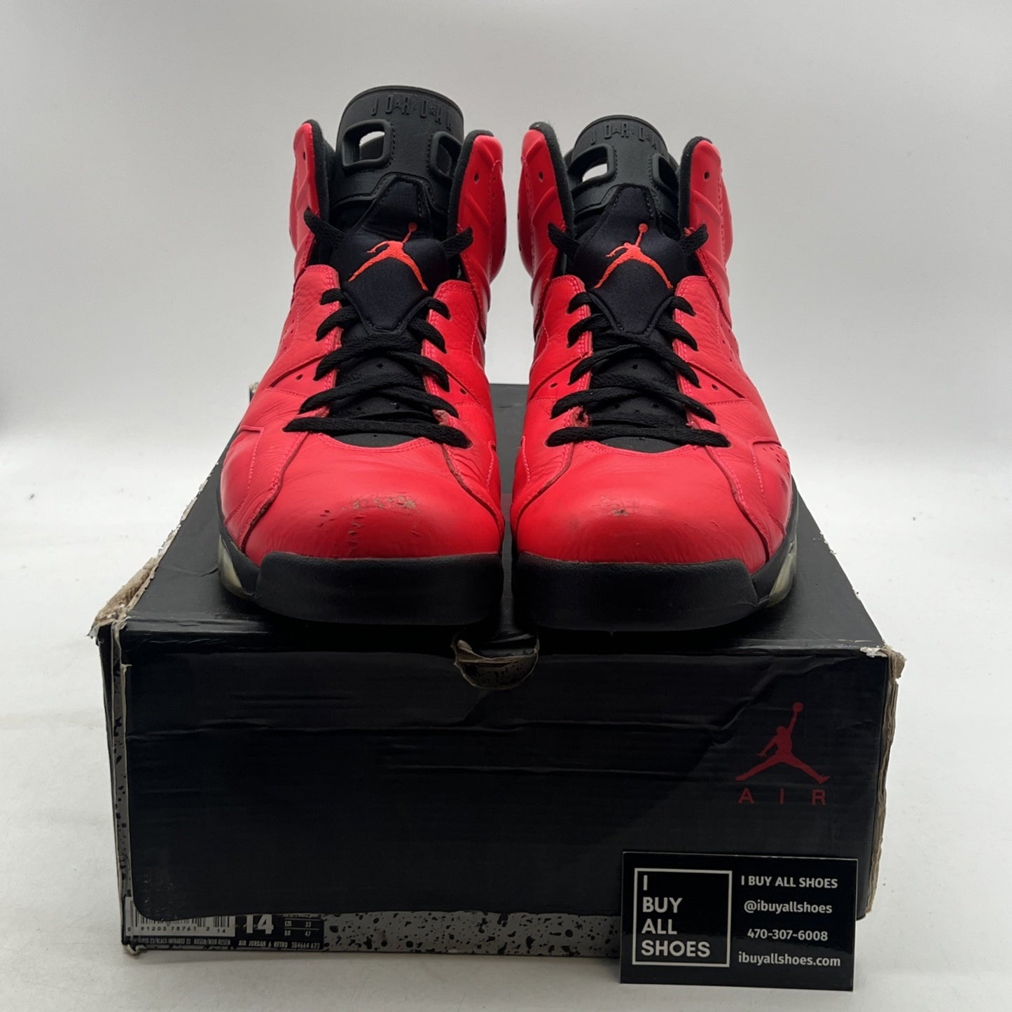 Size 14 - Air Jordan 6 Retro Infrared 23 (384664-623)