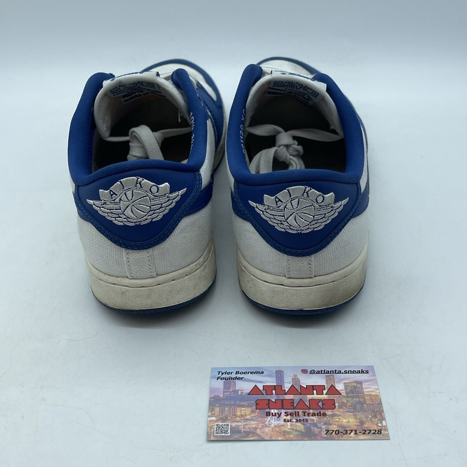 Size 10.5 - Air Jordan 1 KO Low Kentucky Blue White (DX4981-103)