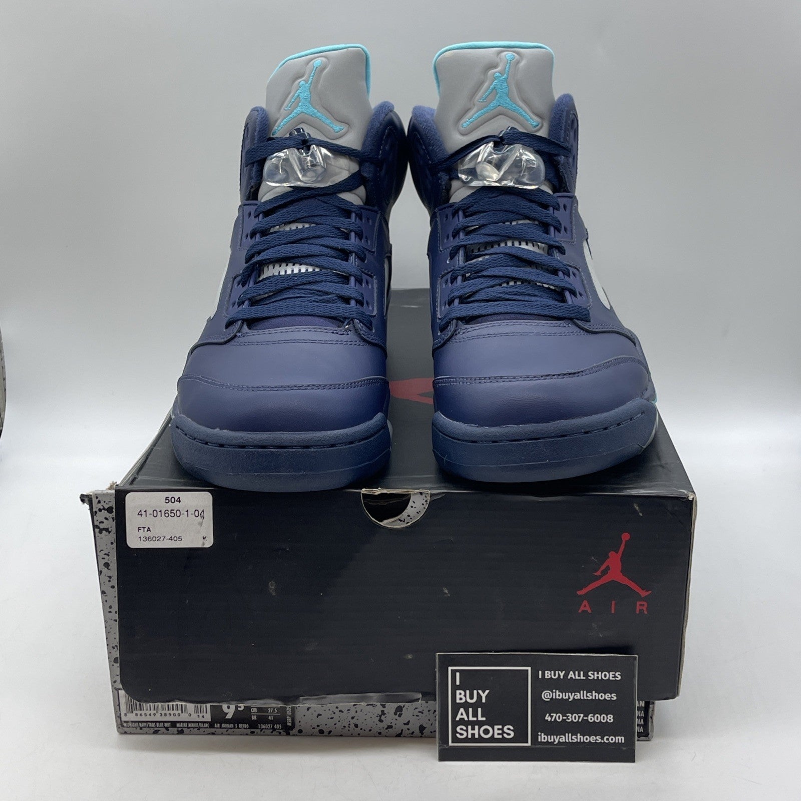 Size 9.5 - Air Jordan 5 Retro Pre-Grape (136027-405)