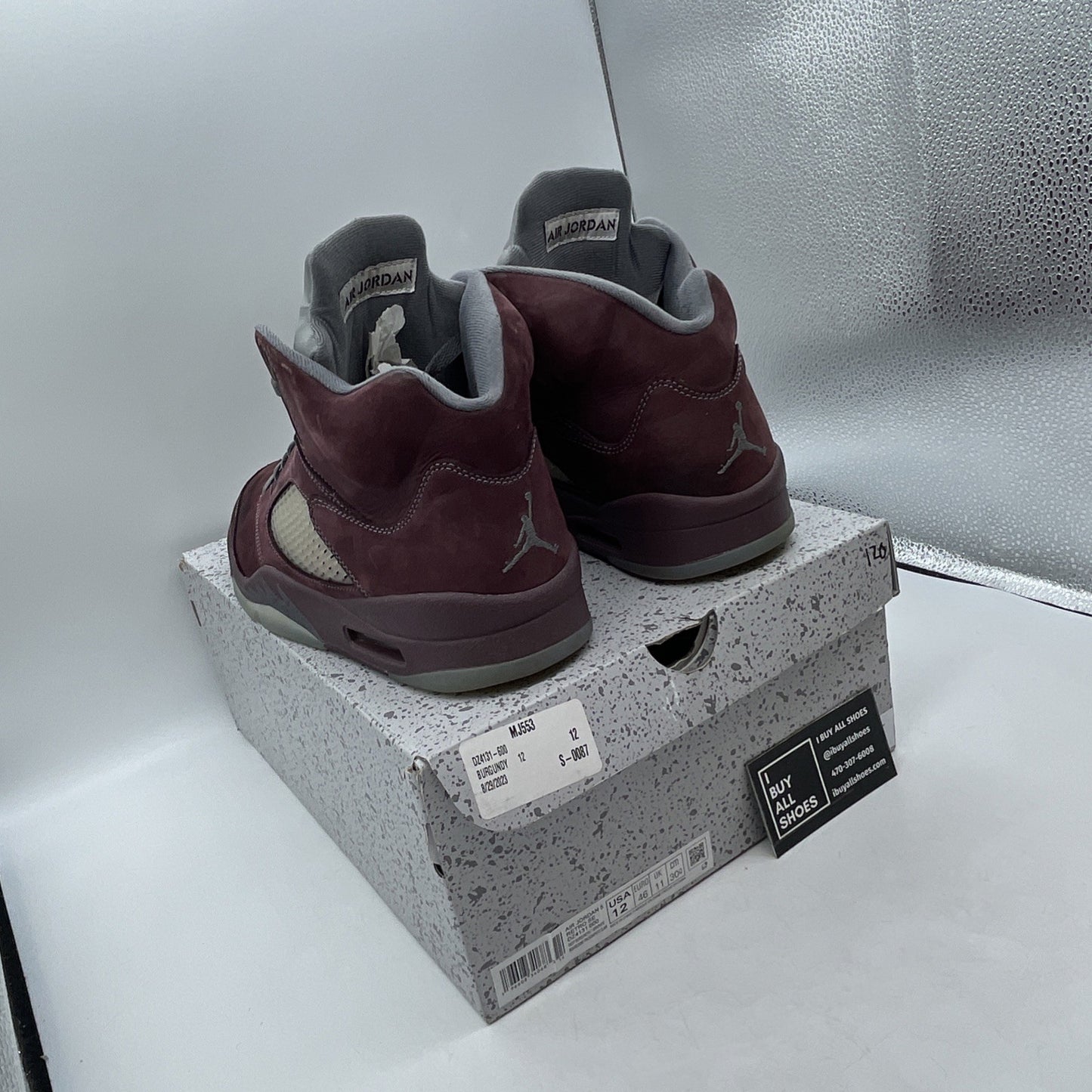 Size 12 - Air Jordan 5 Retro SE 2023 Burgundy (DZ4131-600)