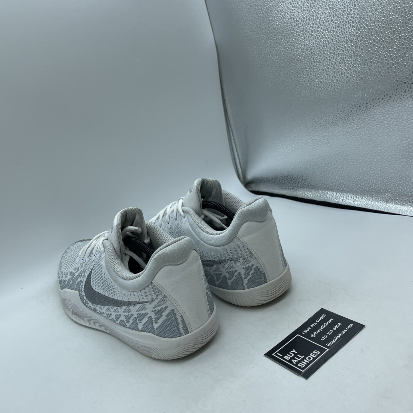 Size 12 - Nike Mamba Rage Pure Platinum (908972-100)