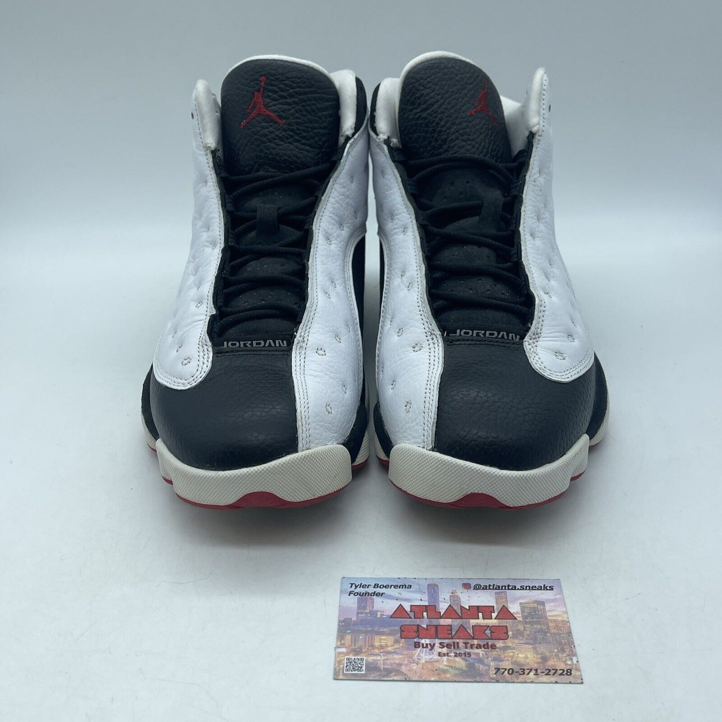 Size 10.5 - Jordan 13 Retro He Got Game White Black Leather Suede (414571-104)