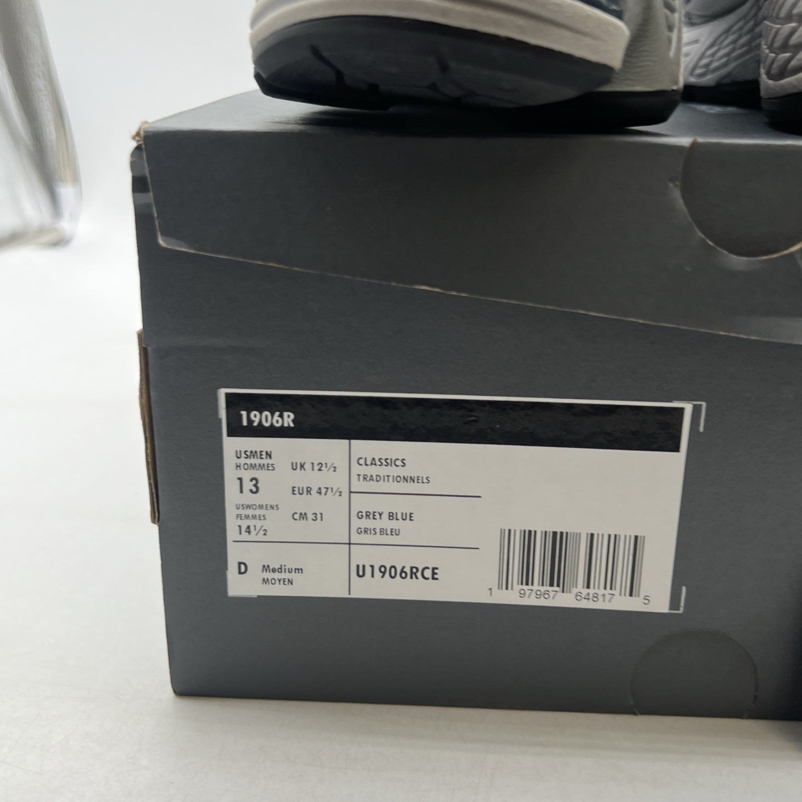 Size 13 - New Balance 1906R Silver Metallic Deep Ocean (U1906RCE)