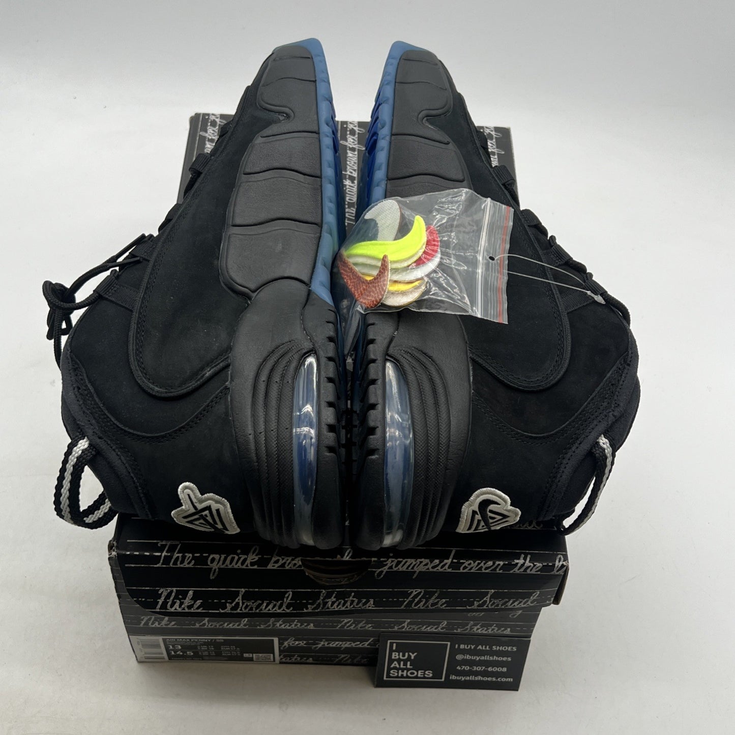 Size 13 - Nike Social Status x Air Max Penny 1 Recess - Black (DM9130-001)