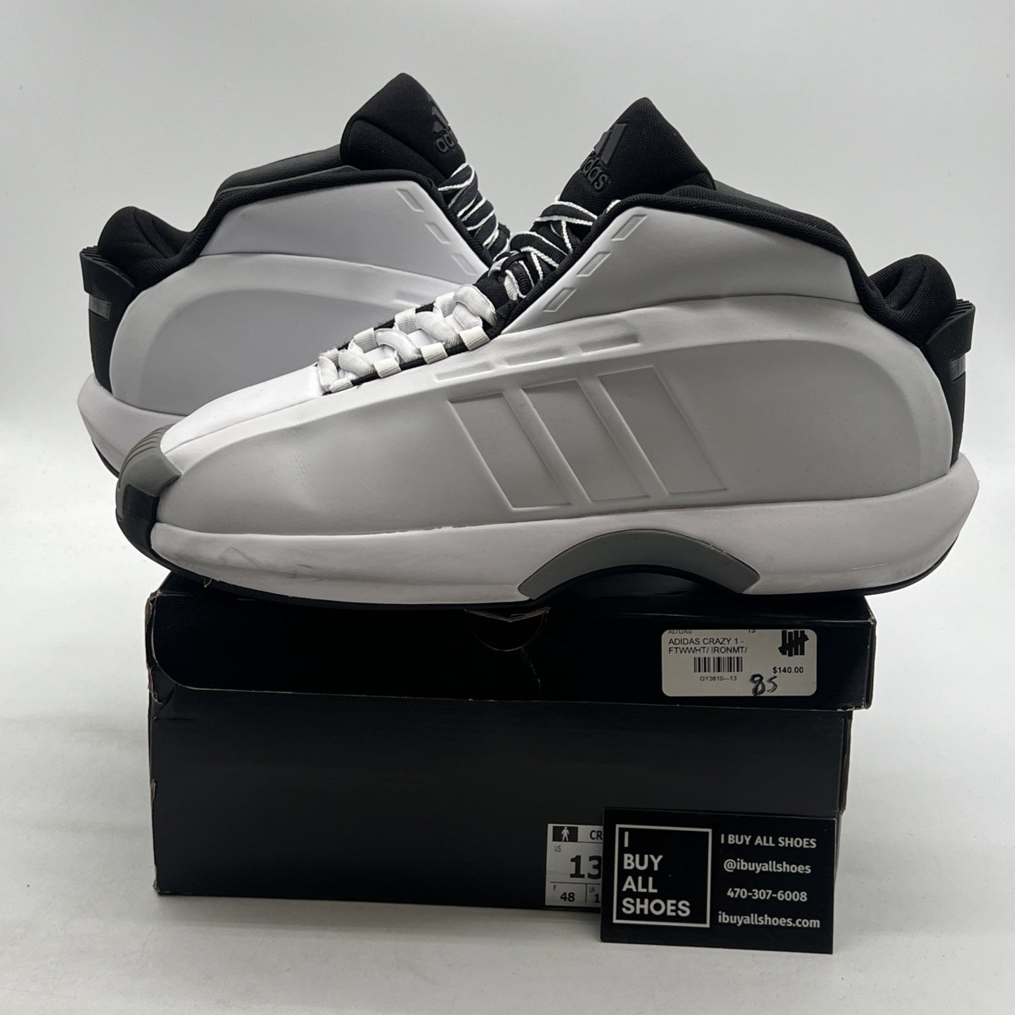 Size 13 - adidas Crazy 1 Kobe 2022 Stormtrooper (GY3810)