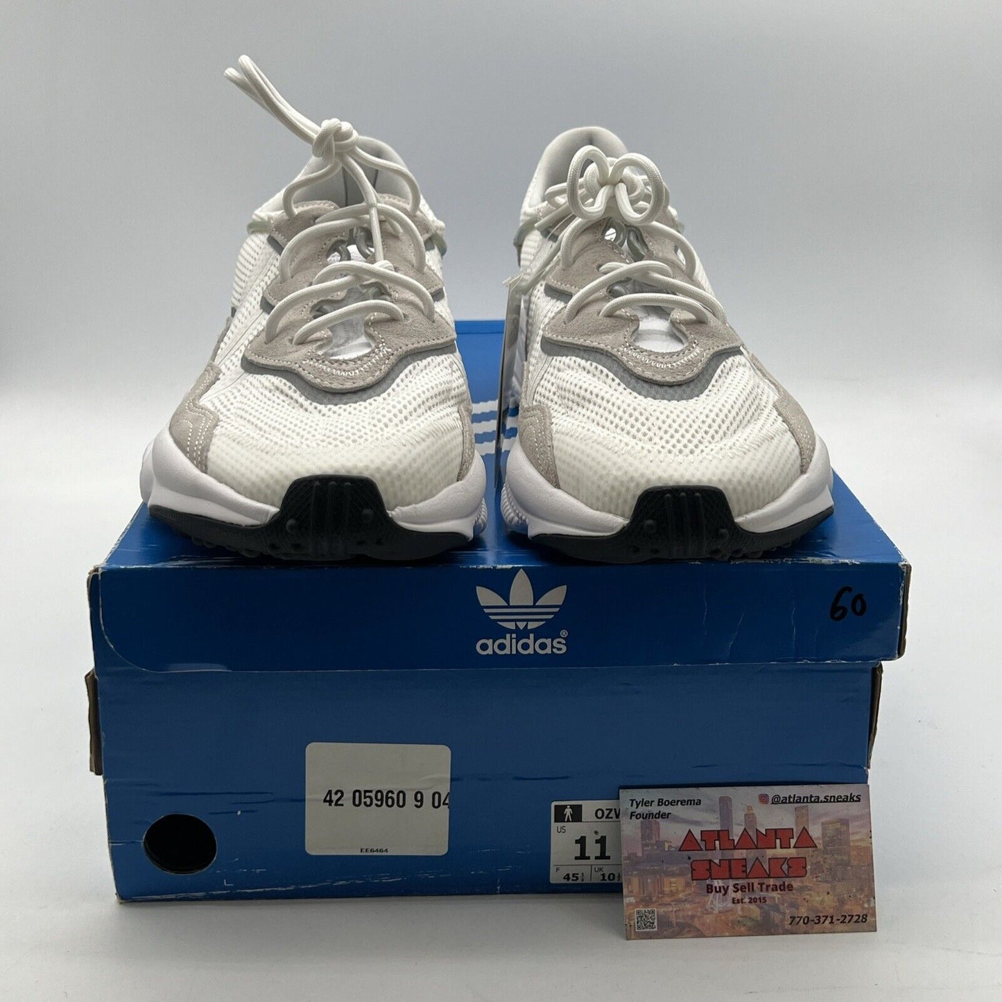 Size 11 - Adidas Ozweego Cloud White (EE6464)