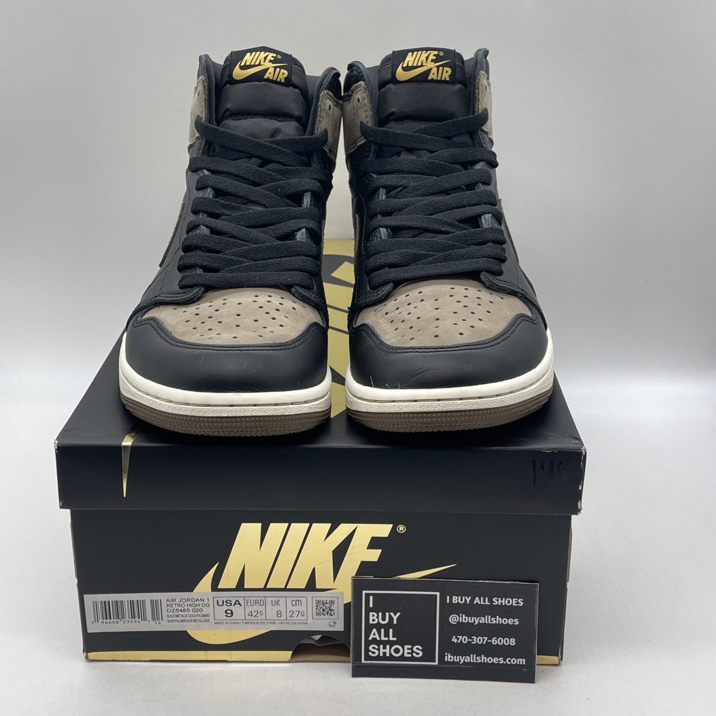 Size 9 - Air Jordan 1 Retro OG High Palomino (DZ5485-020)