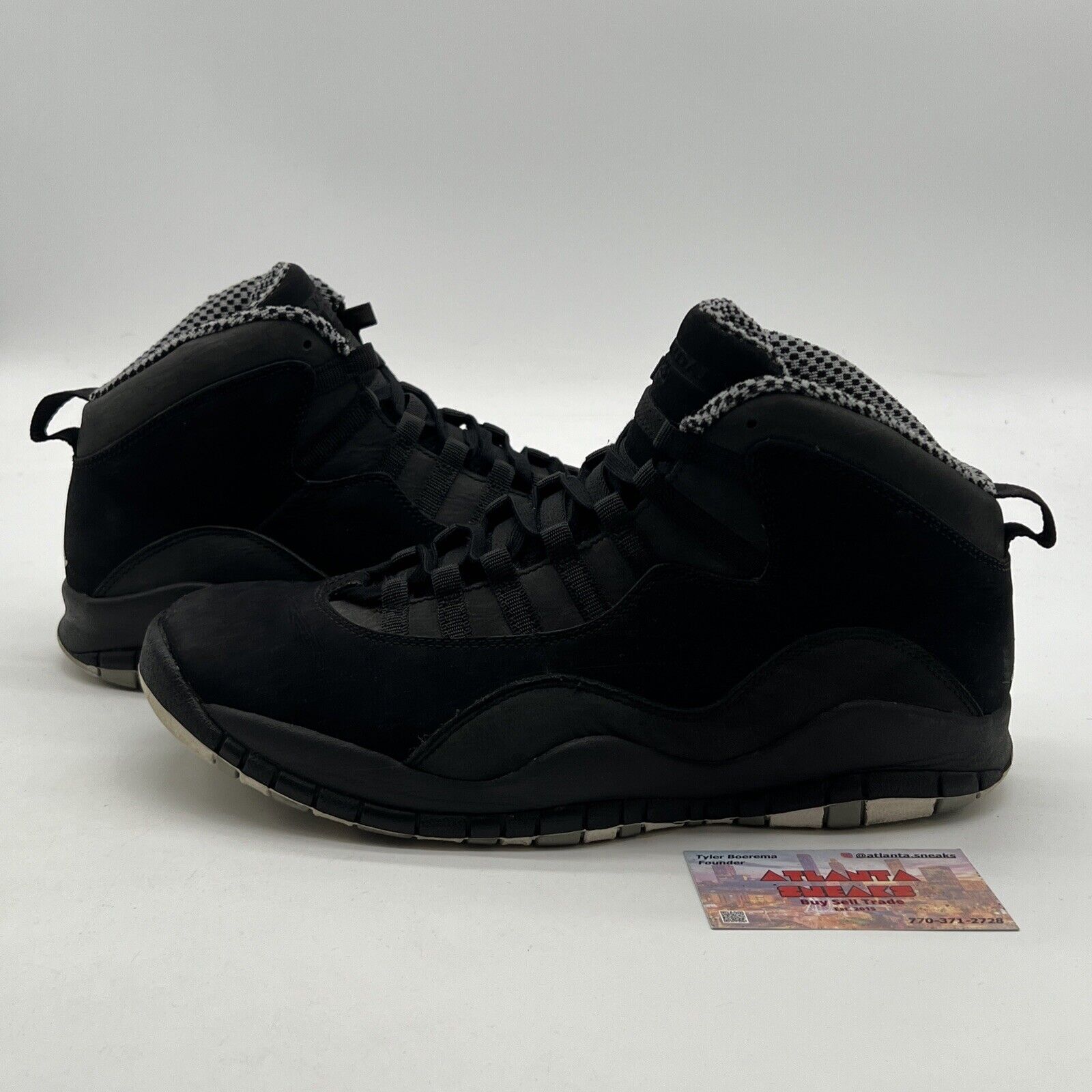 Size 10 - Air Jordan 10 Retro Stealth (310805-003)