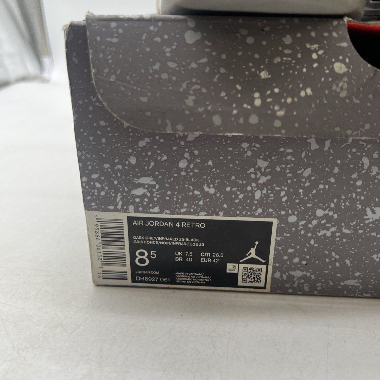 Size 8.5 - Air Jordan 4 Retro Mid Infrared (DH6927-061)