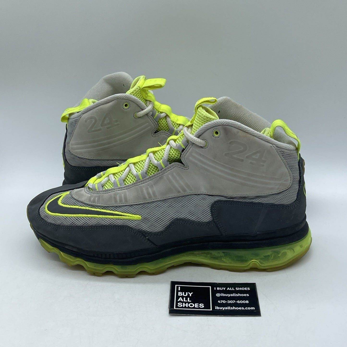 Size 12 - Nike Air Max Jr Gray (442478-001)