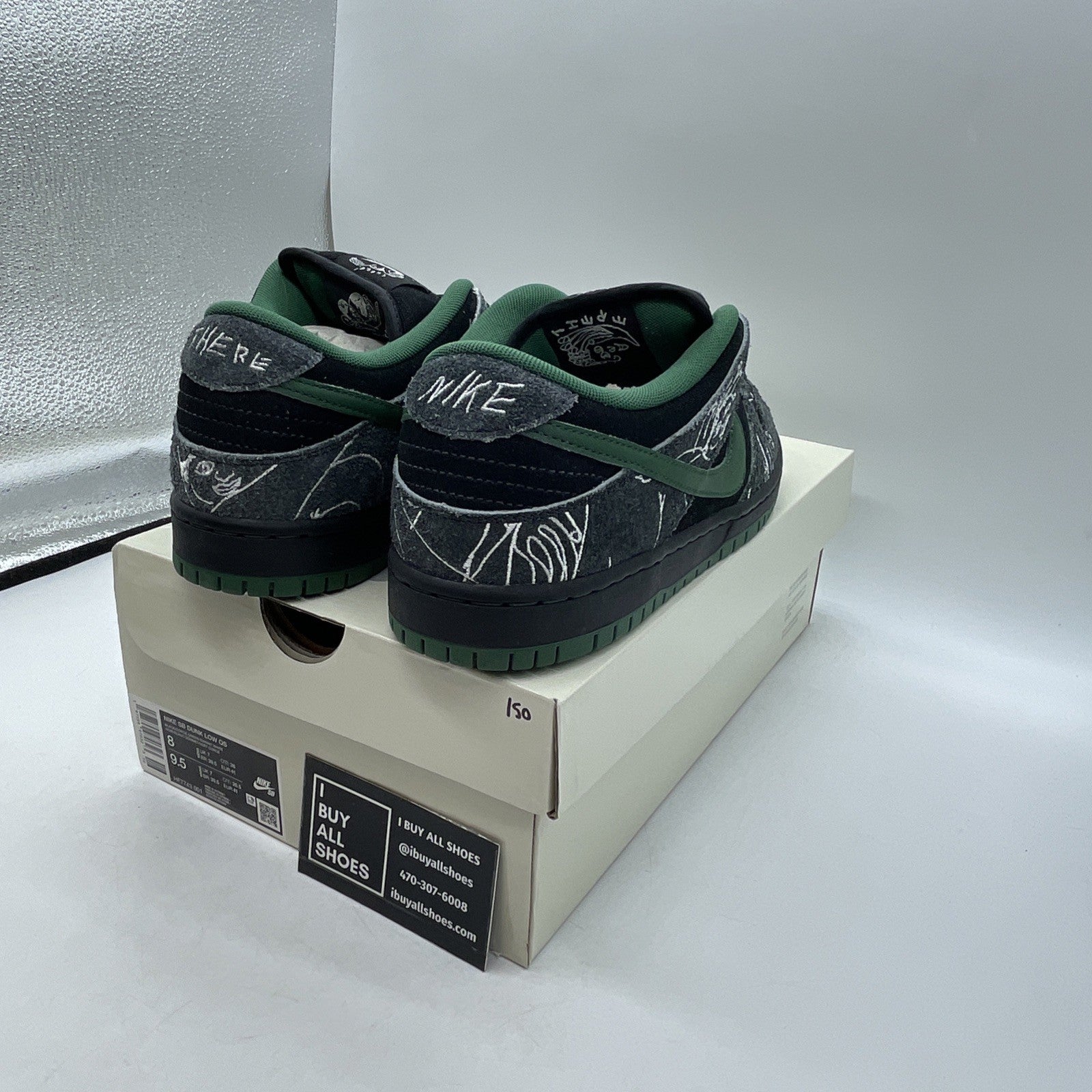 Size 8 - Nike THERE Skateboards x Dunk SB Special Box Low Ultra Humanized