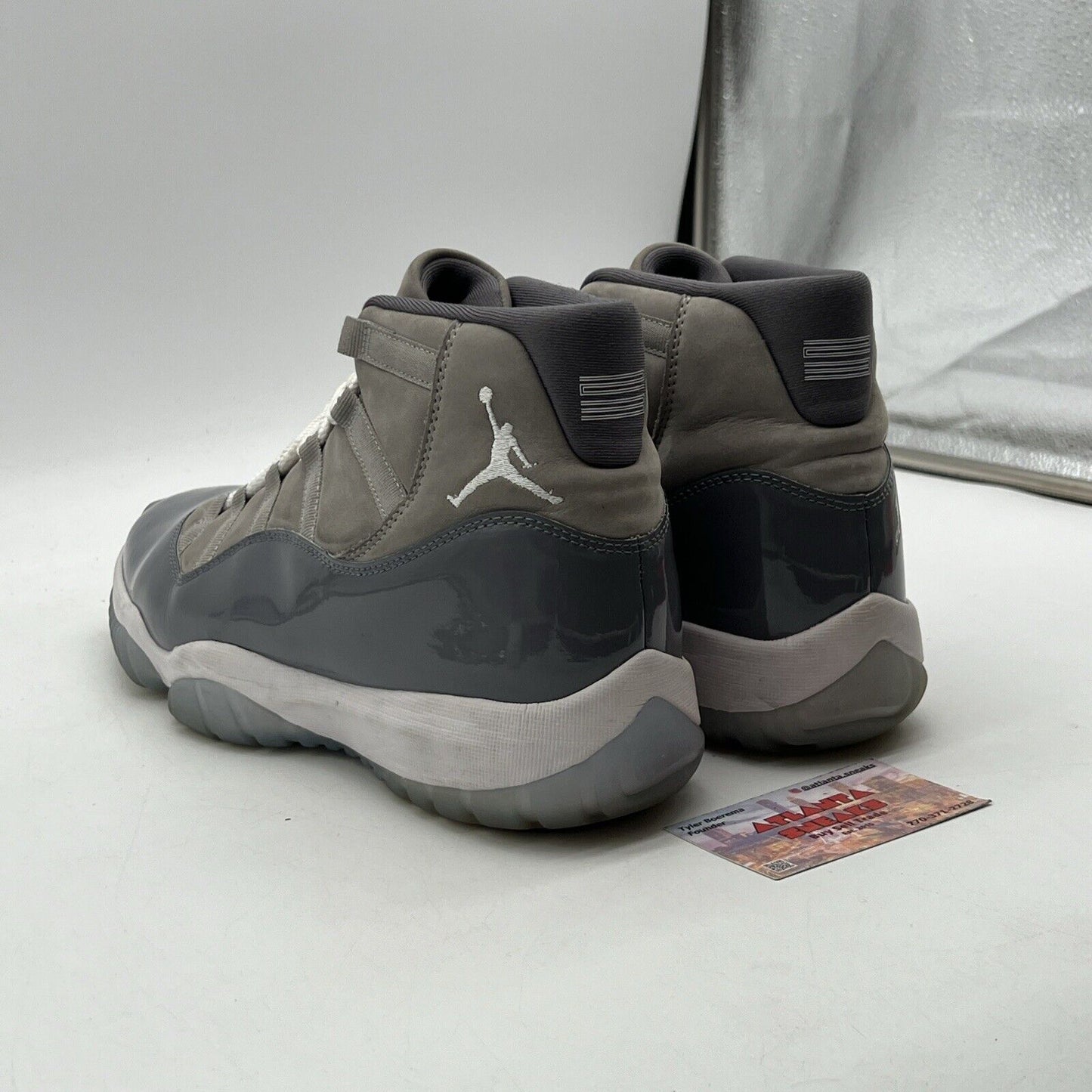 Size 12 - Jordan 11 Retro High Cool Grey White (CT8012-005)