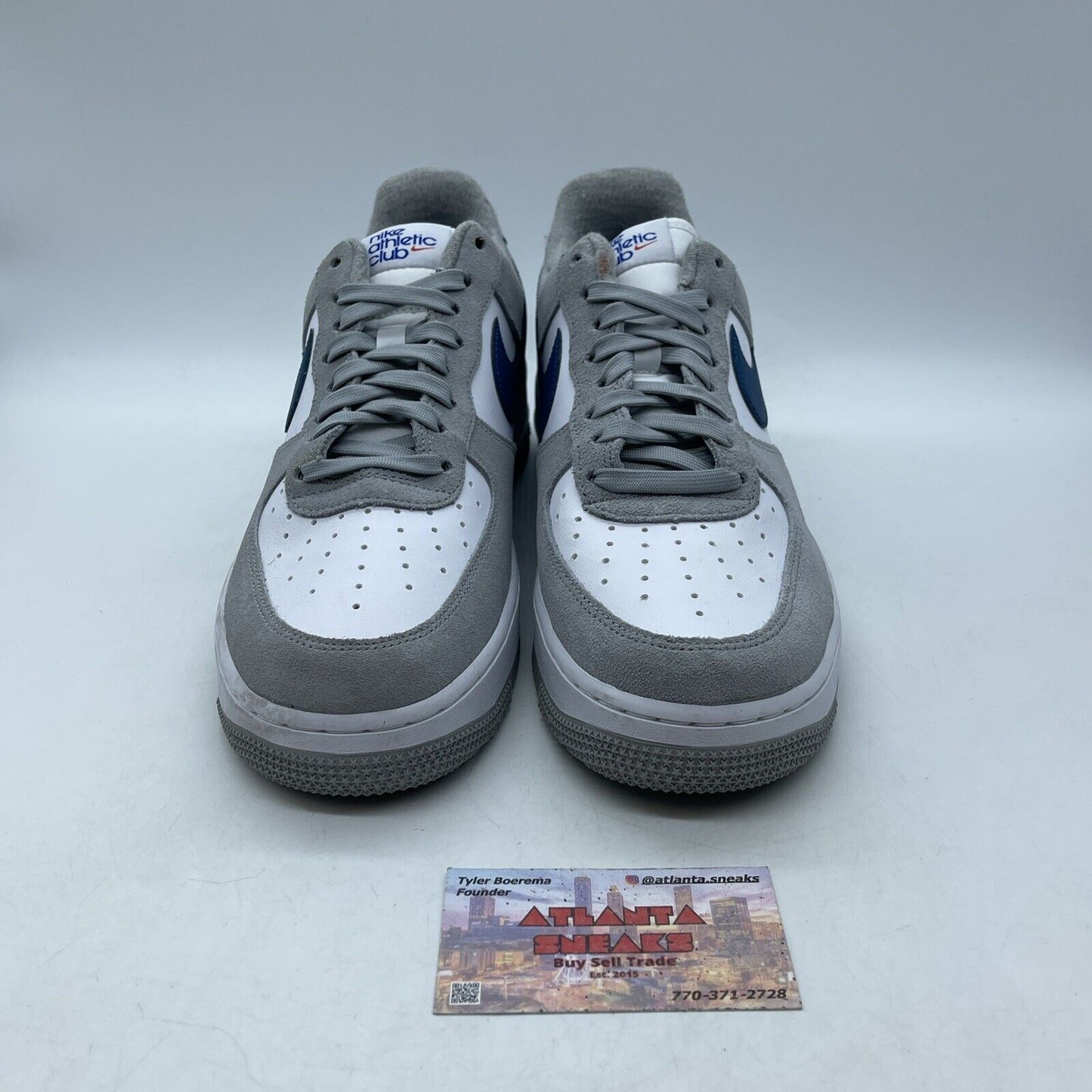 Size 9 - Nike Air Force 1 '07 LV8 Athletic Club Grey Suede Leather (DH7568-001)