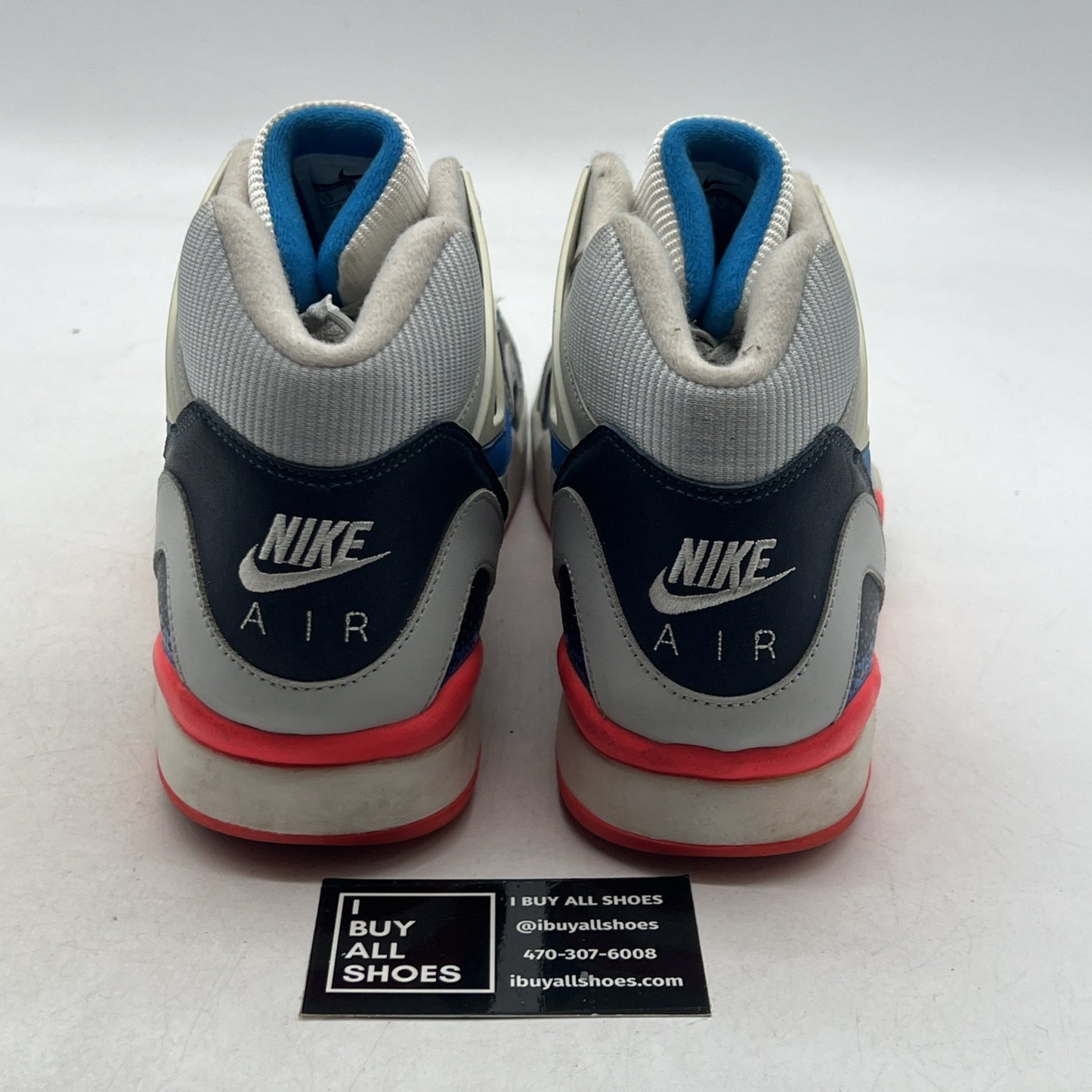 Size 13 - Nike Air Tech Challenge 2 White Photo Blue (318408-101)