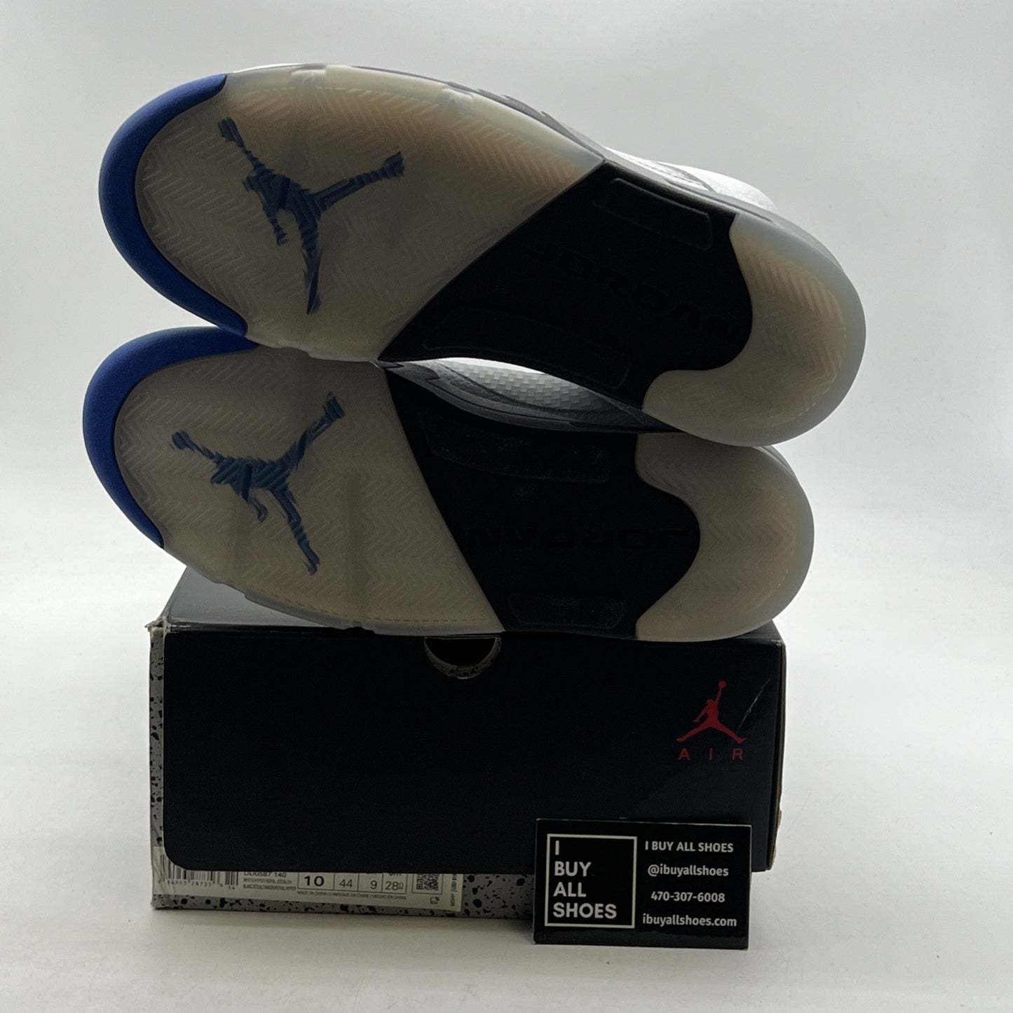 Size 10 - Air Jordan 5 Retro Stealth 2.0 (DD0587-140)