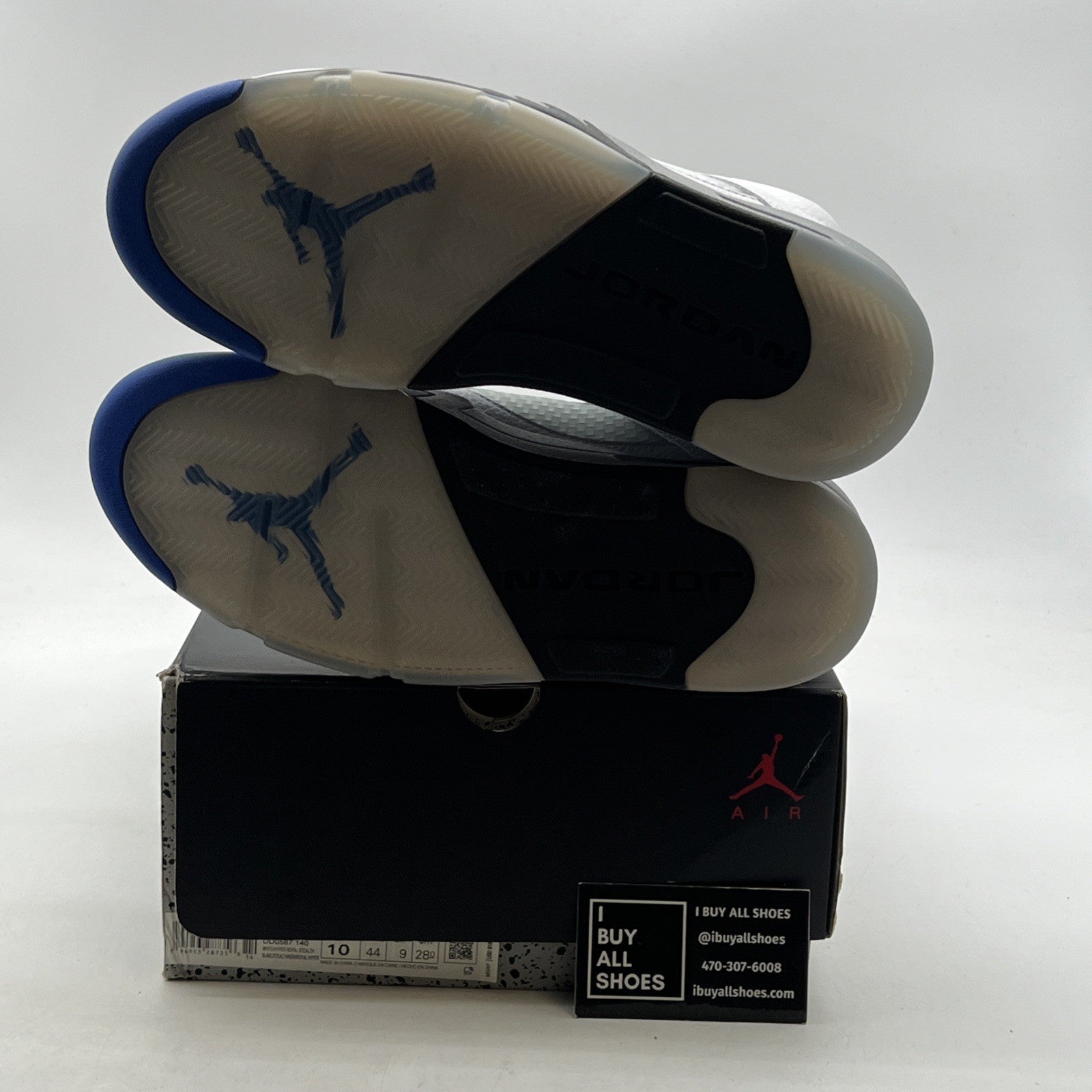 Size 10 - Air Jordan 5 Retro Stealth 2.0 (DD0587-140)