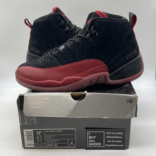 Size 11.5 - Air Jordan 12 Retro 2009 Flu Game (130690-065)